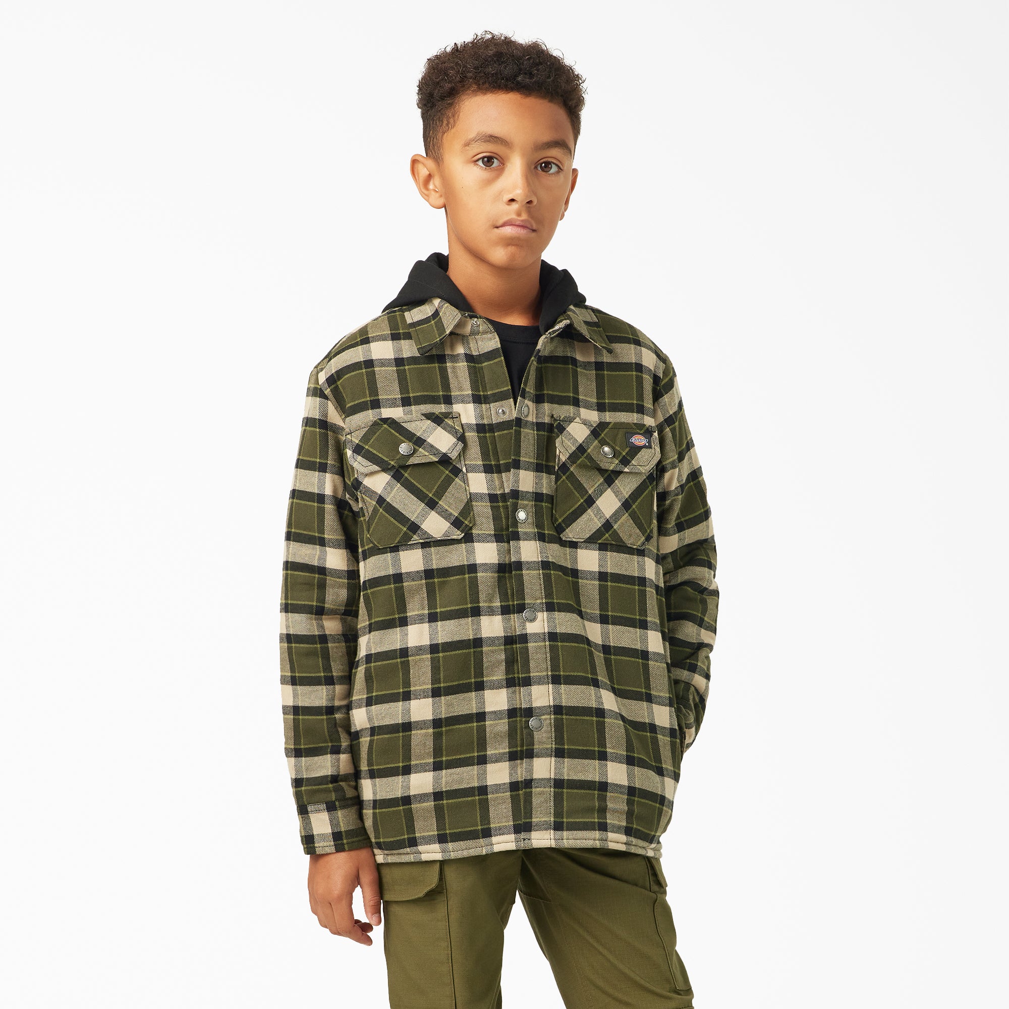 Boys' Flannel Shirt Jacket