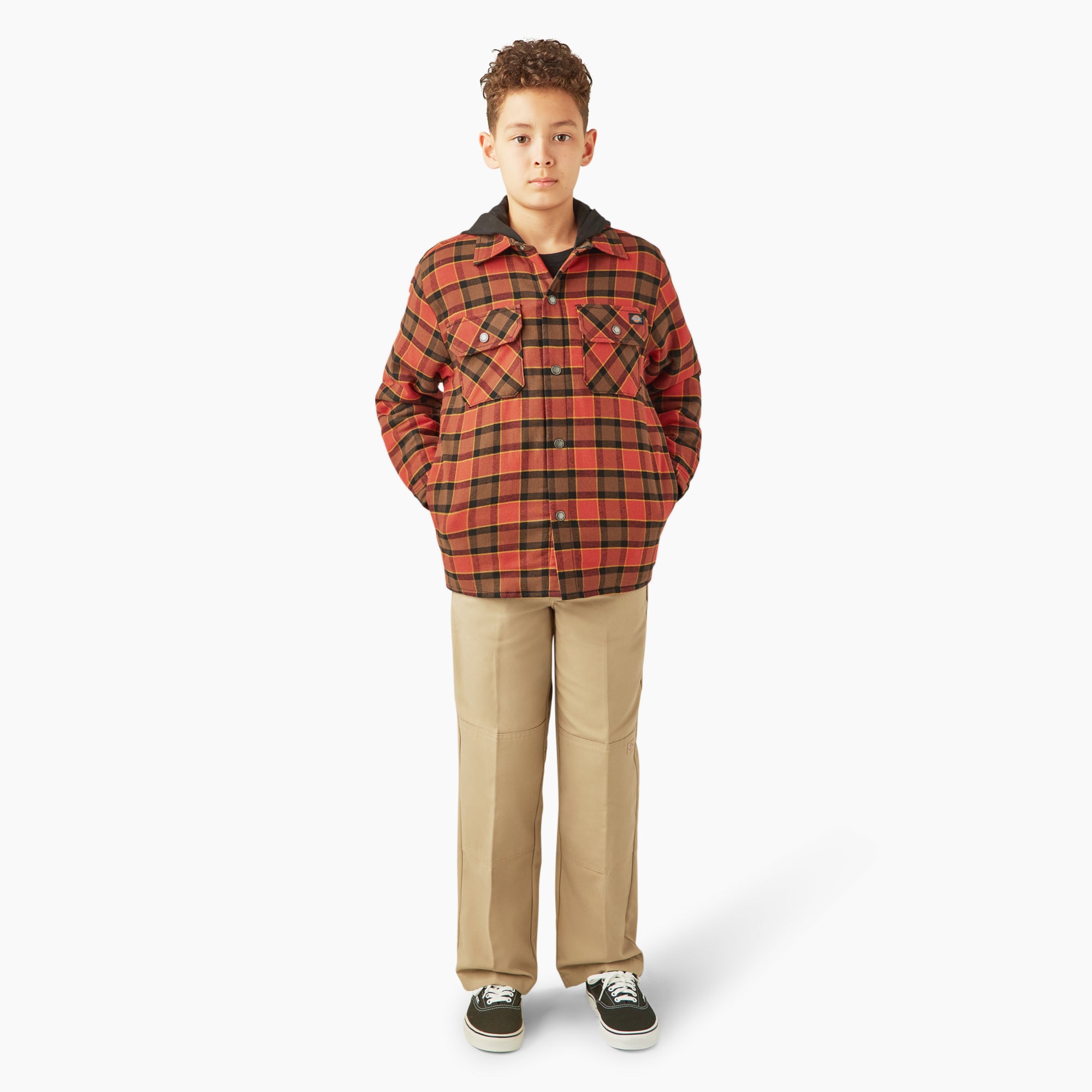 Boys' Flannel Shirt Jacket - 图片 4