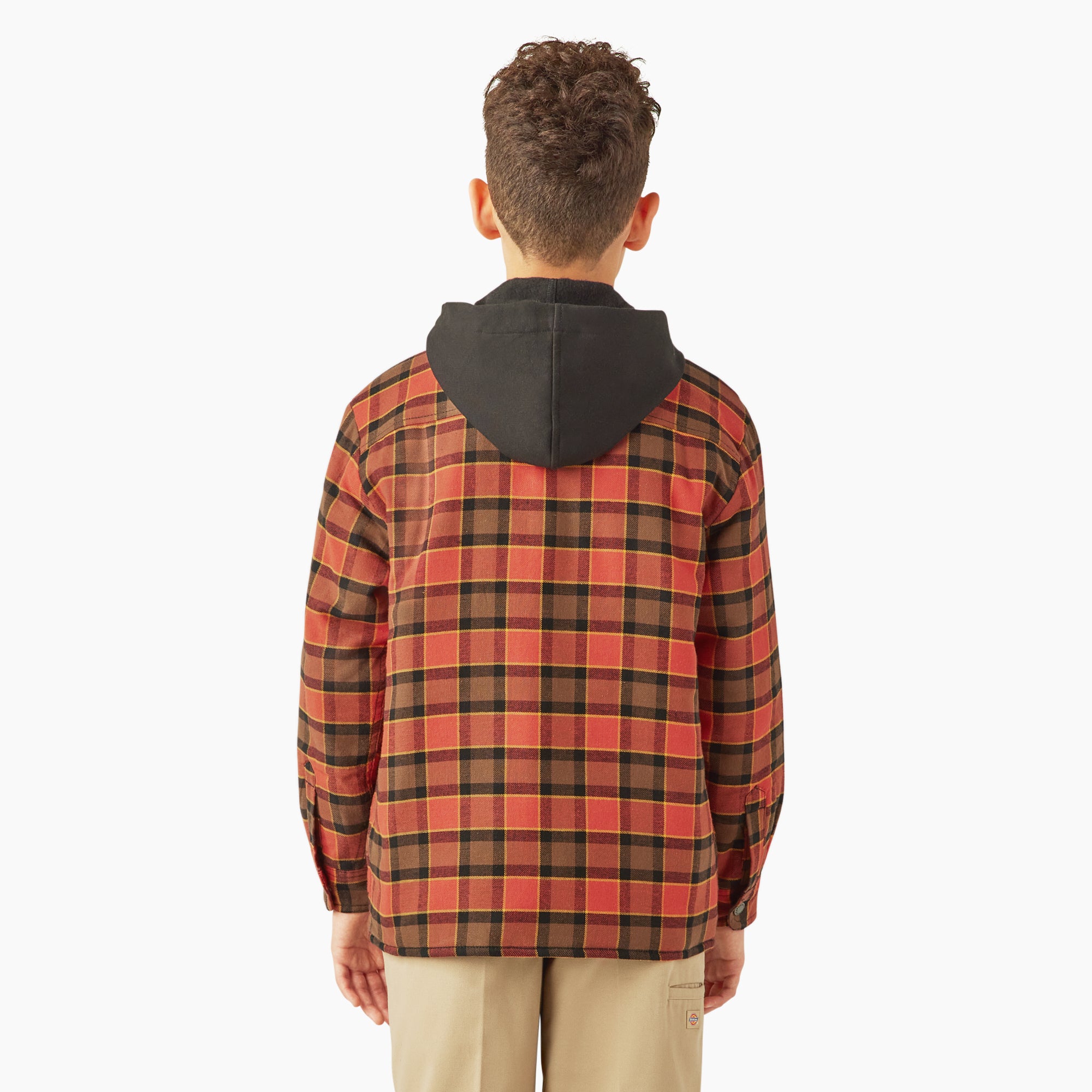 Boys' Flannel Shirt Jacket - 图片 2