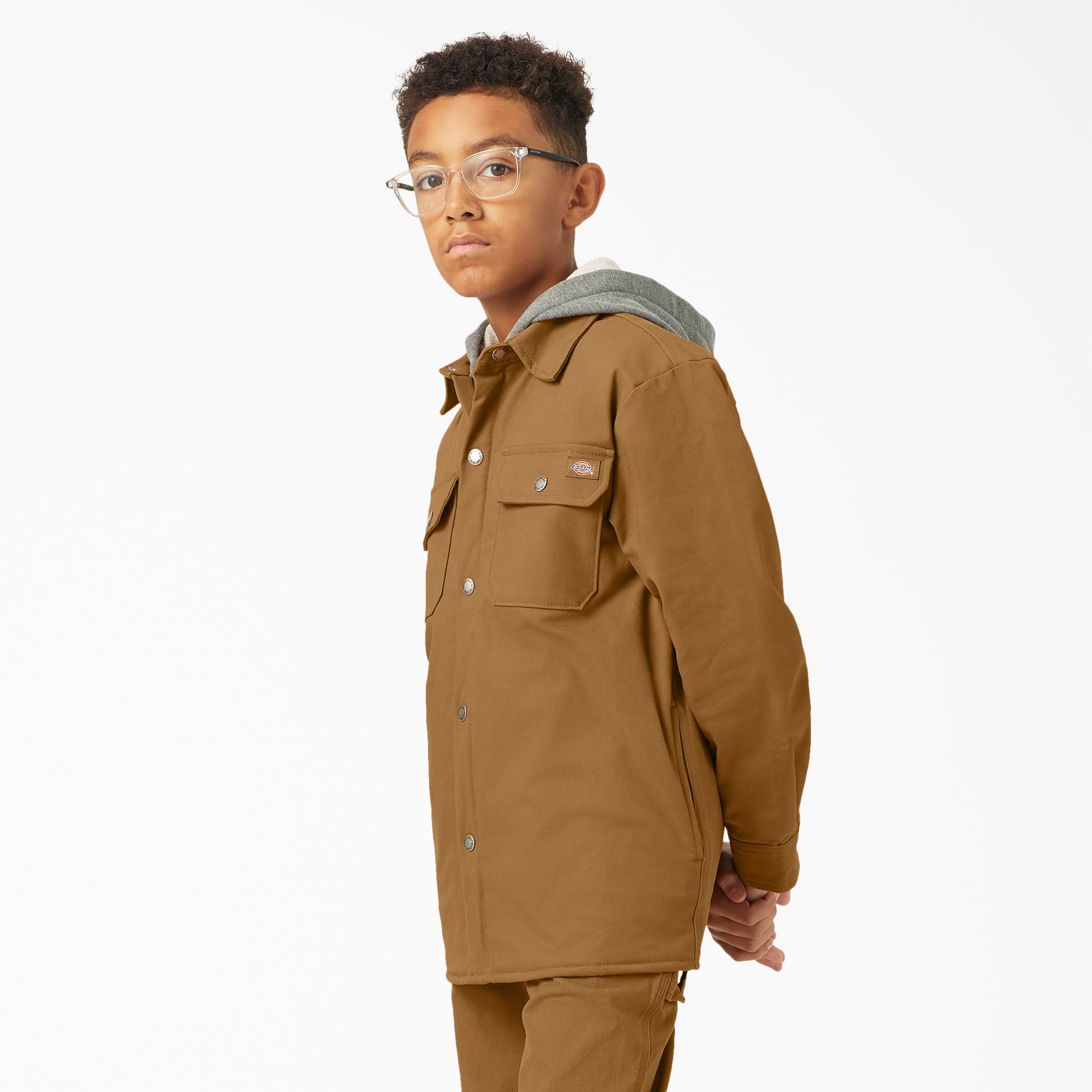 Boys' Duck Shirt Jacket - 图片 3