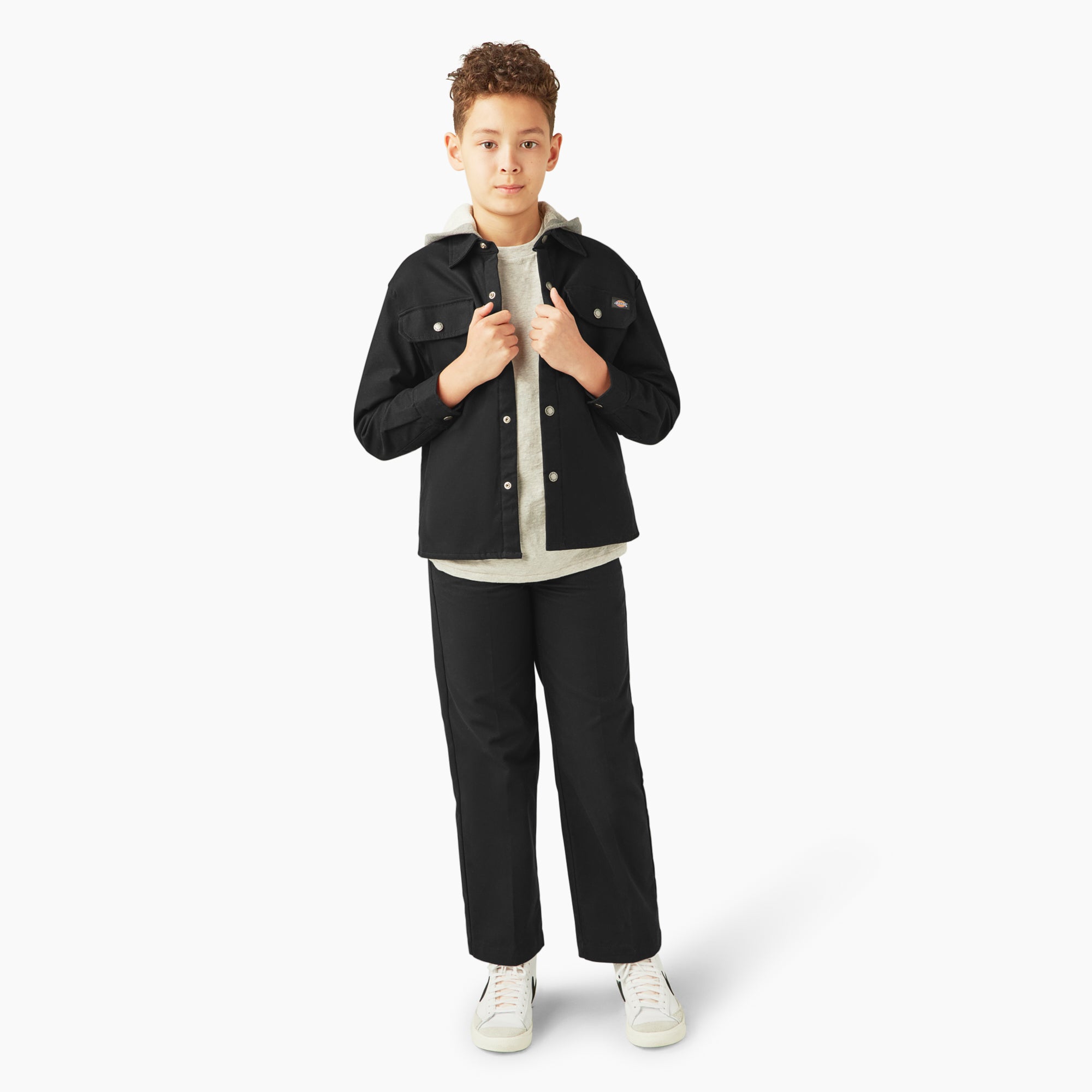 Boys' Duck Shirt Jacket - 图片 4