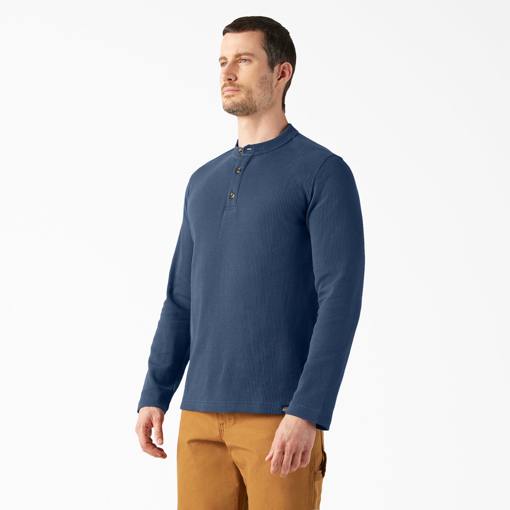 Henley Thermal Shirt - 图片 3