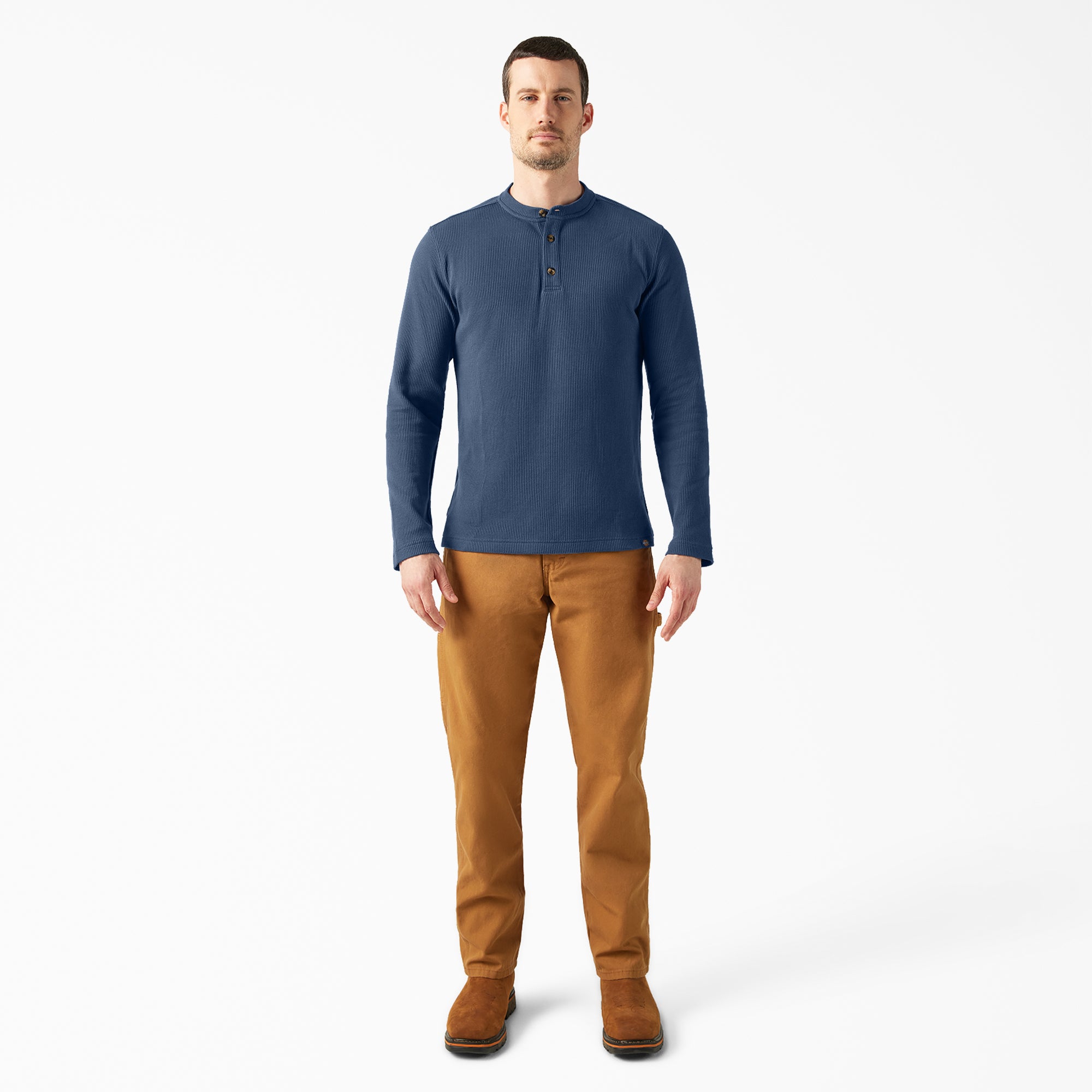 Henley Thermal Shirt - 图片 5