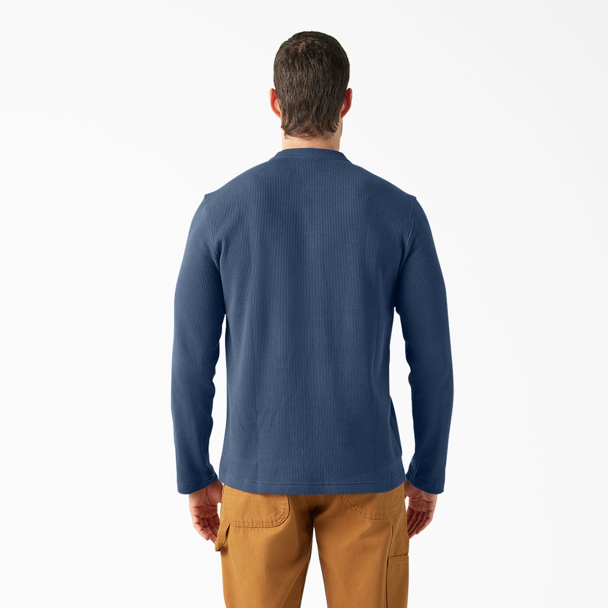 Henley Thermal Shirt - 图片 2