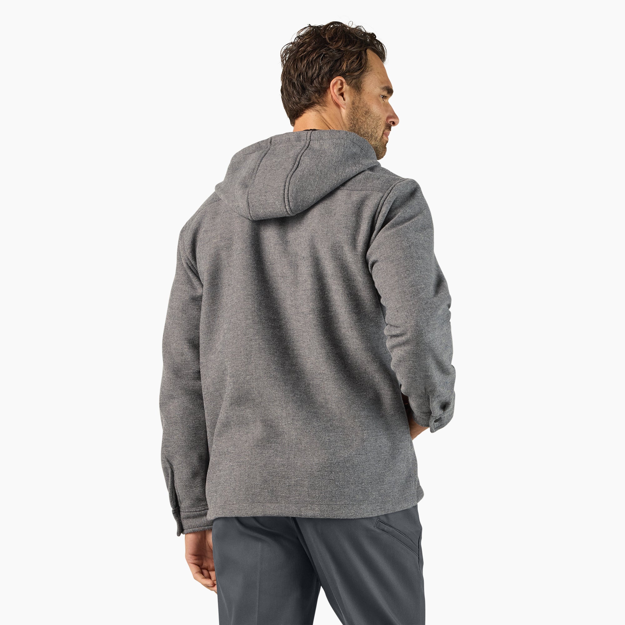 Relaxed Fit Shirt Jacket - 图片 2