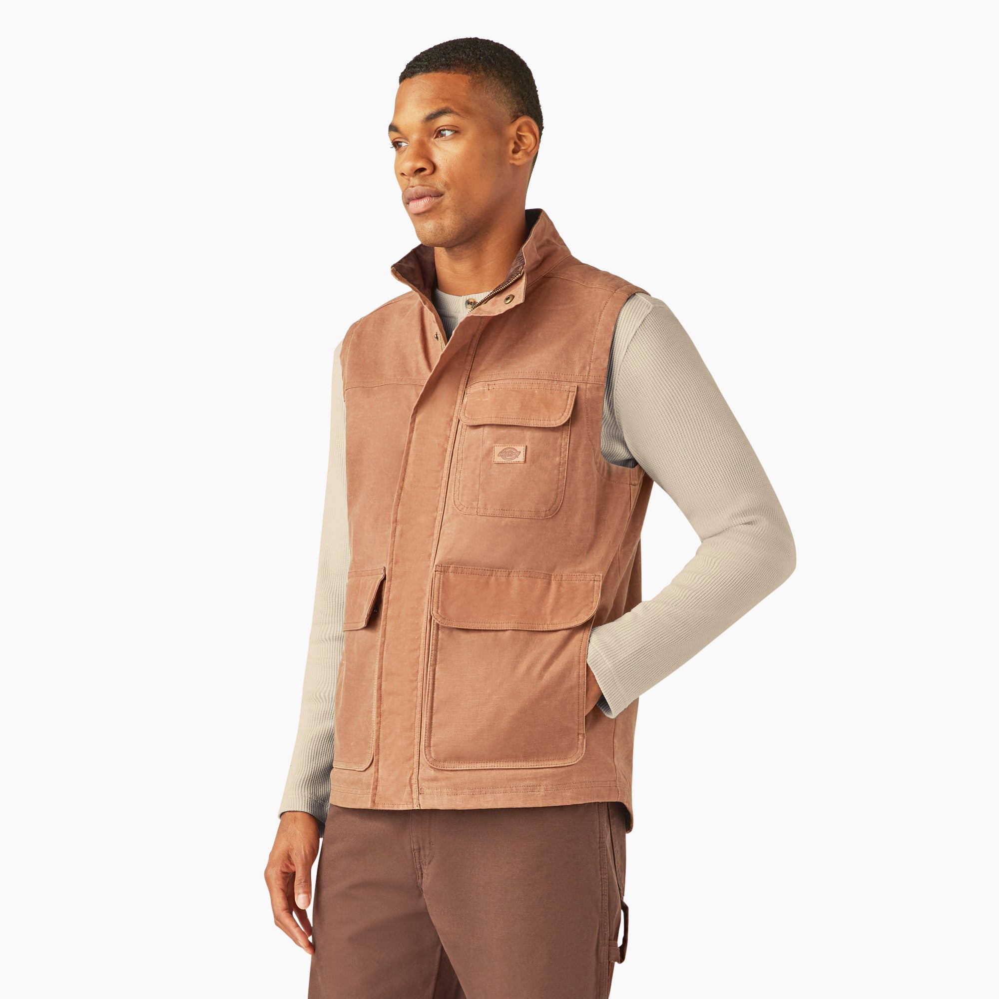 Fully Waxed Canvas Vest - 图片 3