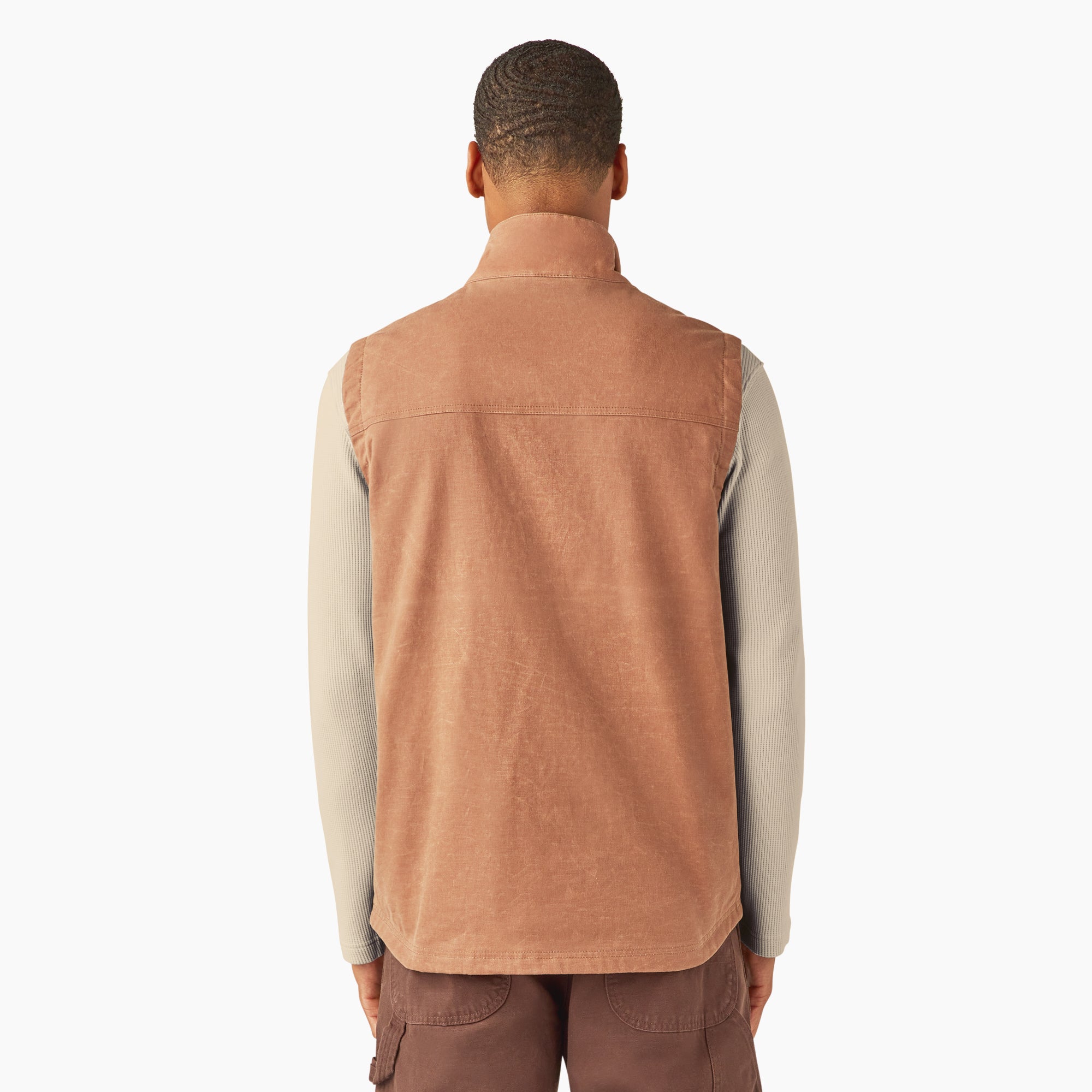 Fully Waxed Canvas Vest - 图片 2