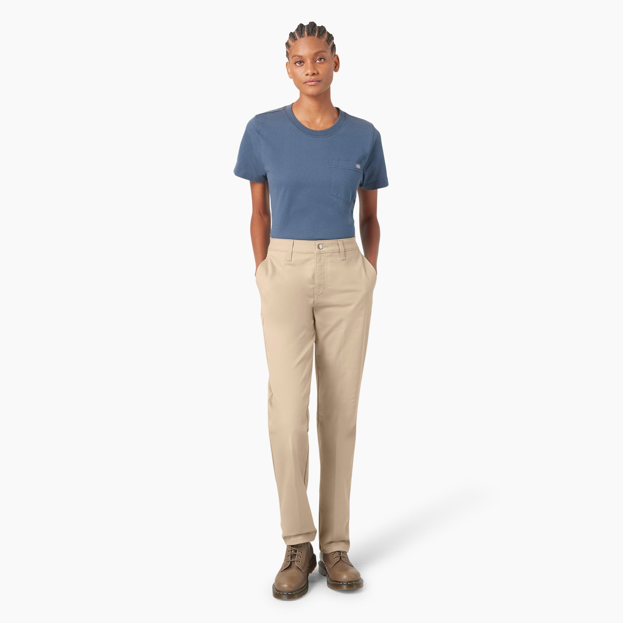 Women's Super Flex Straight Leg Work Pants - 图片 4