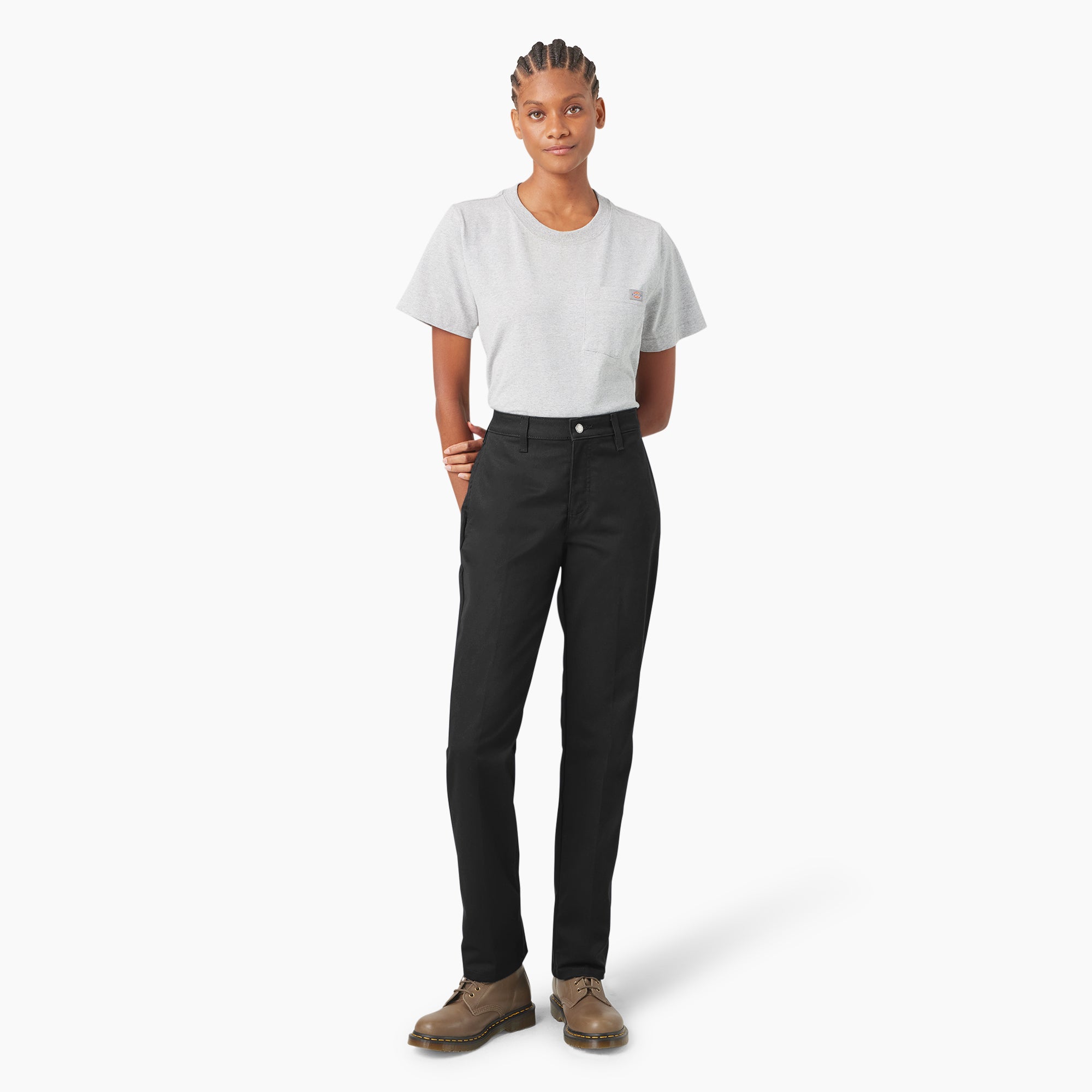Women's Super Flex Straight Leg Work Pants - 图片 4