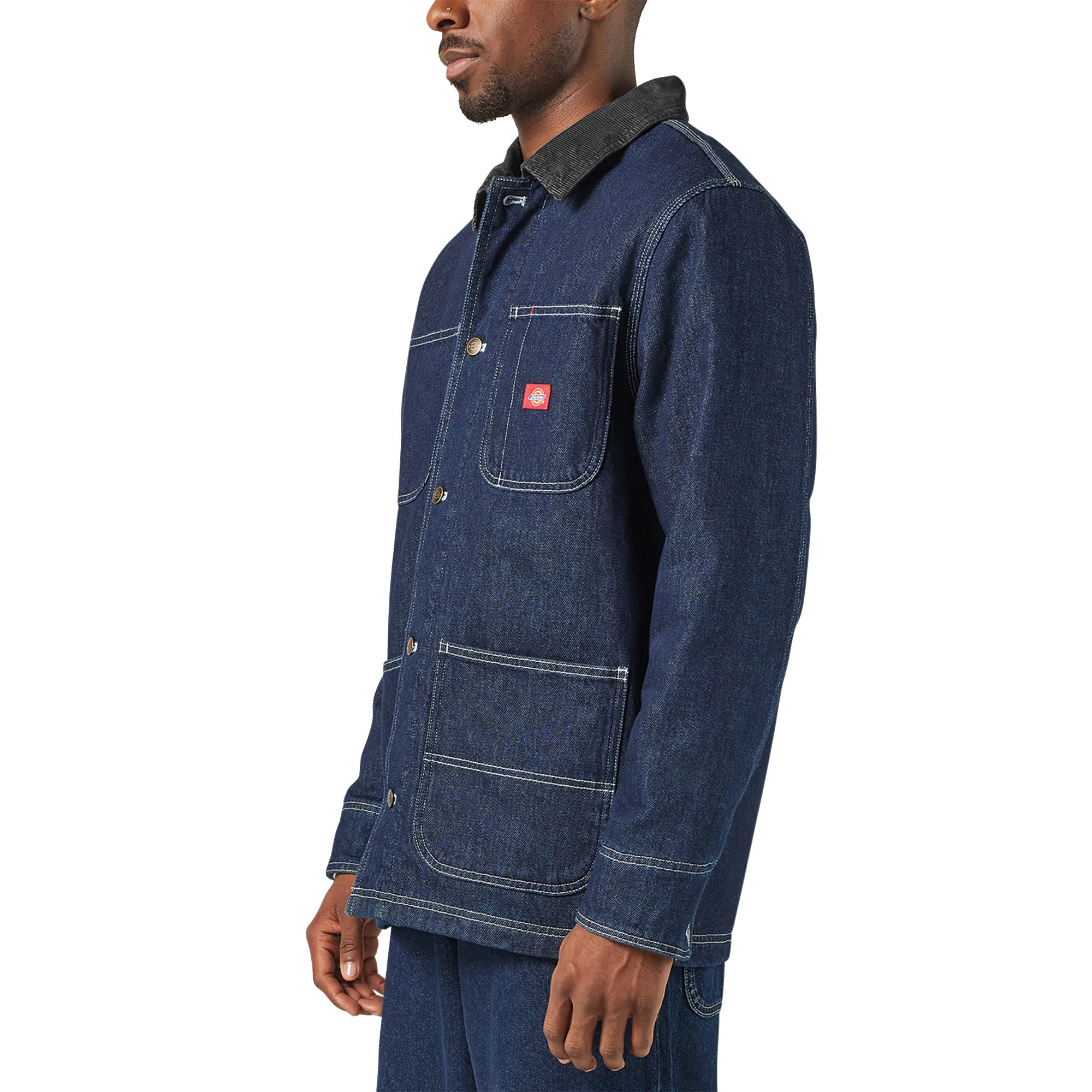 Blanket Lined Denim Chore Coat - 图片 3