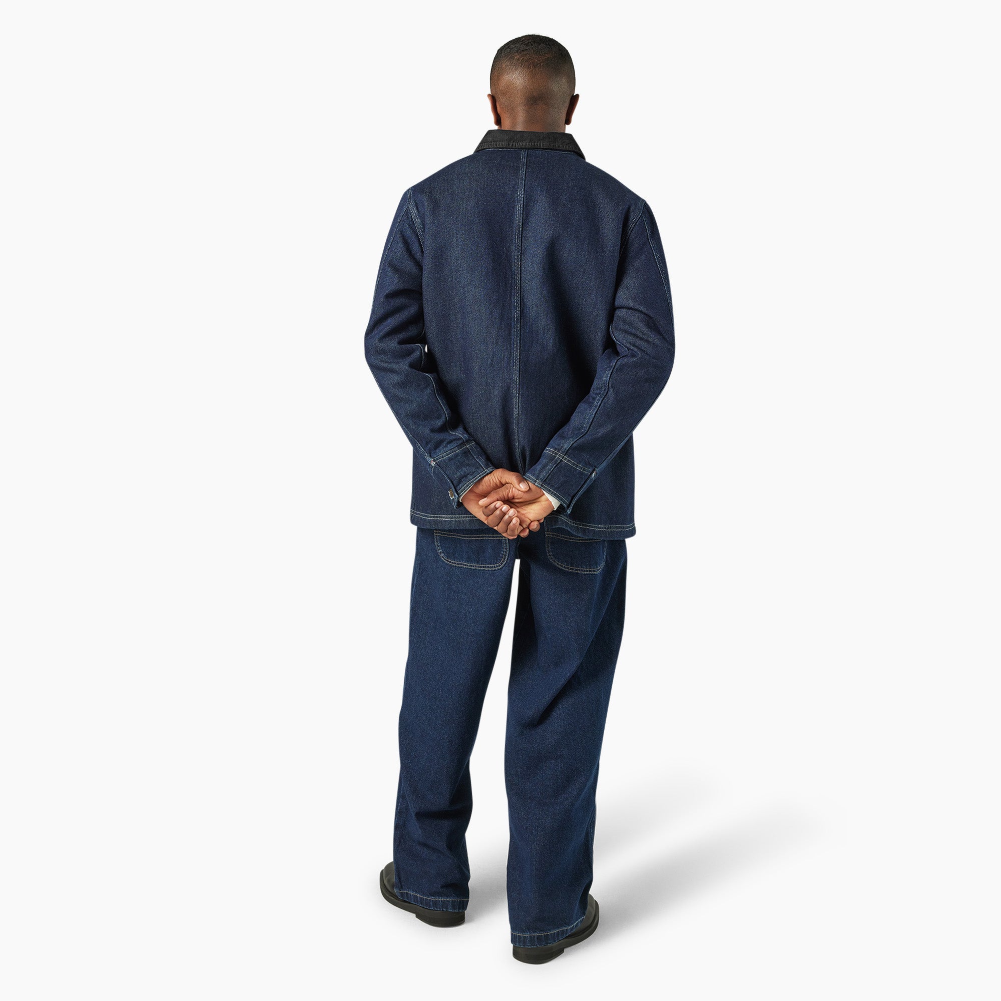 Blanket Lined Denim Chore Coat - 图片 5