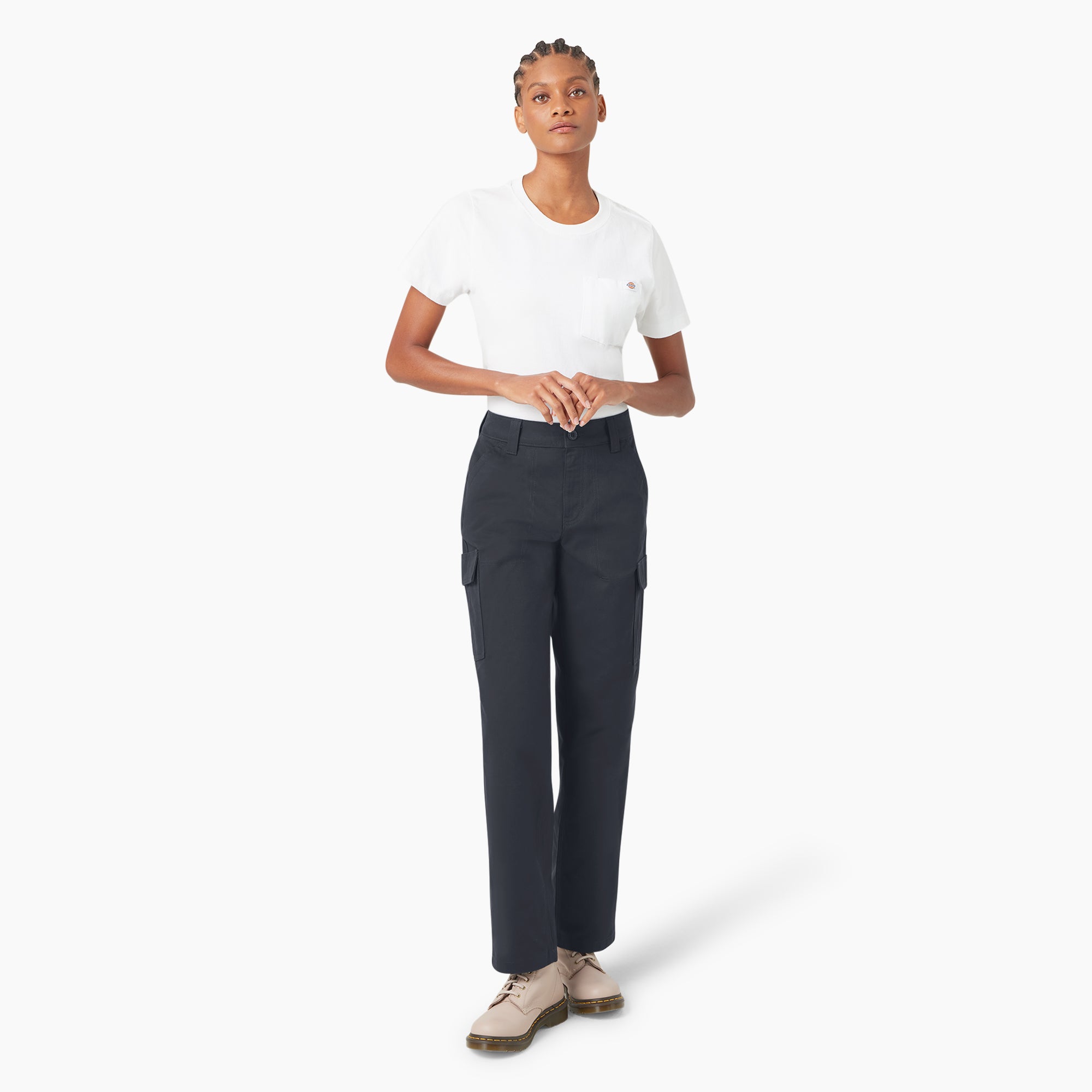 Women's Relaxed Fit Cargo Pants - 图片 5