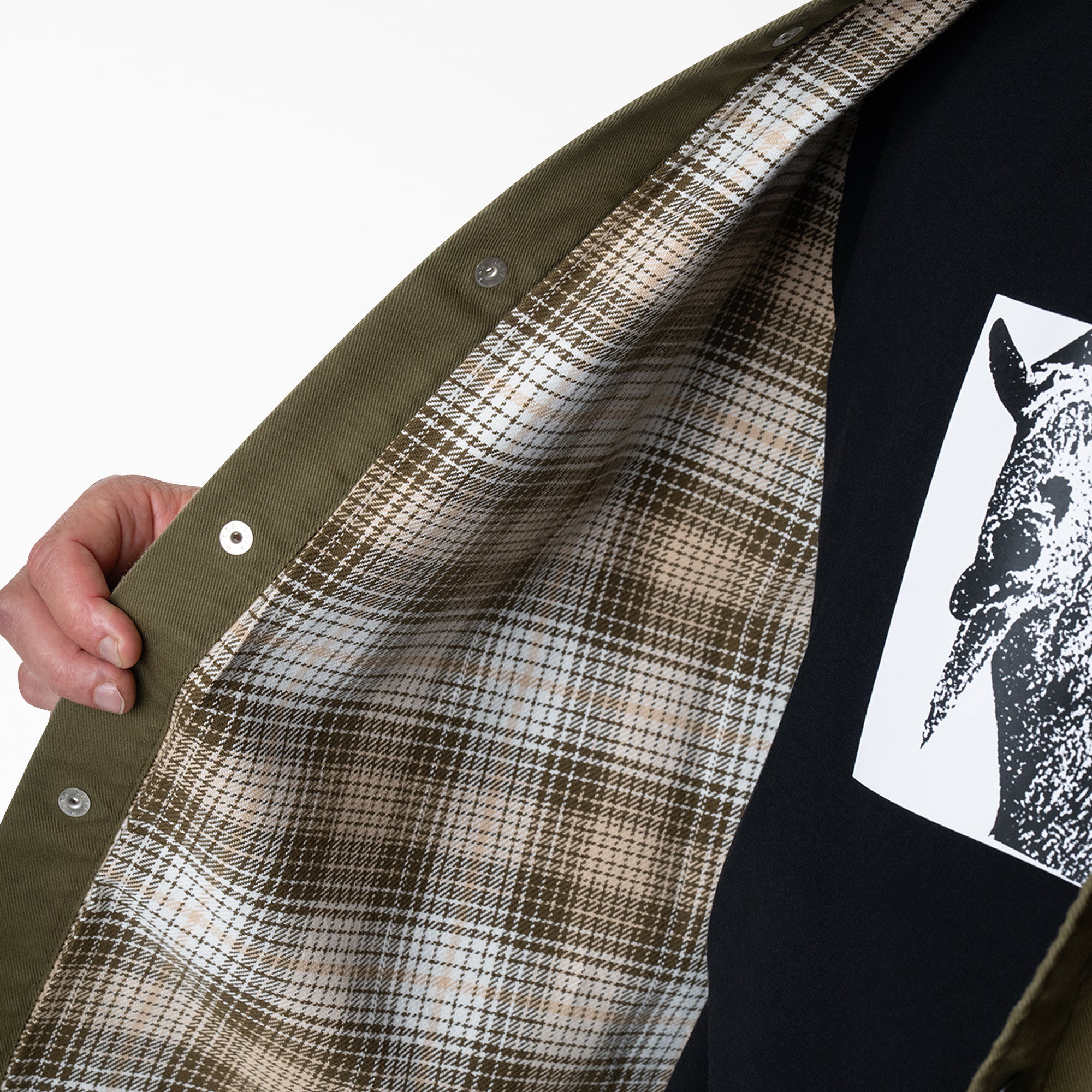 Mike Anderson Lined Shirt Jacket - 图片 5