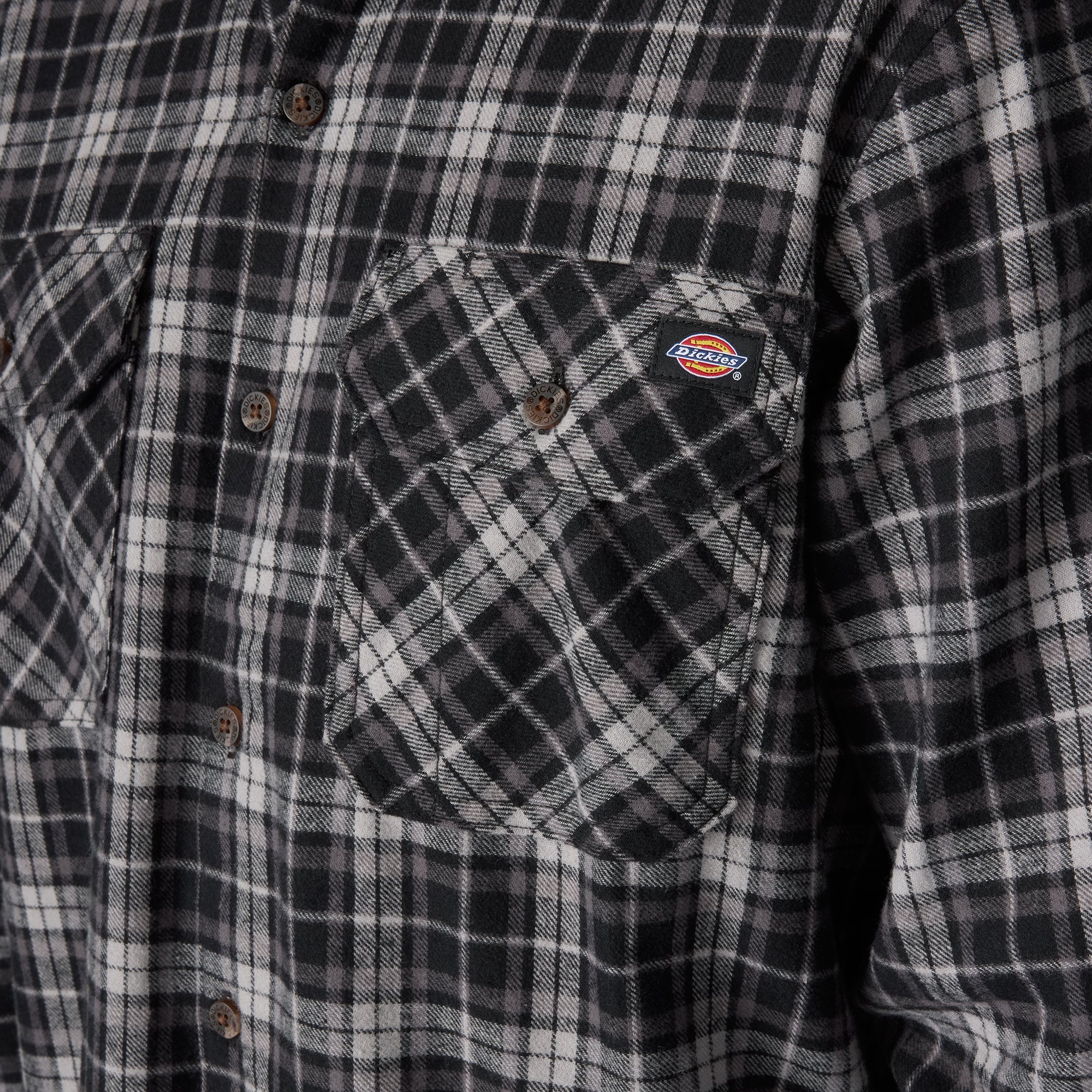 Long Sleeve Flannel Work Shirt - 图片 5