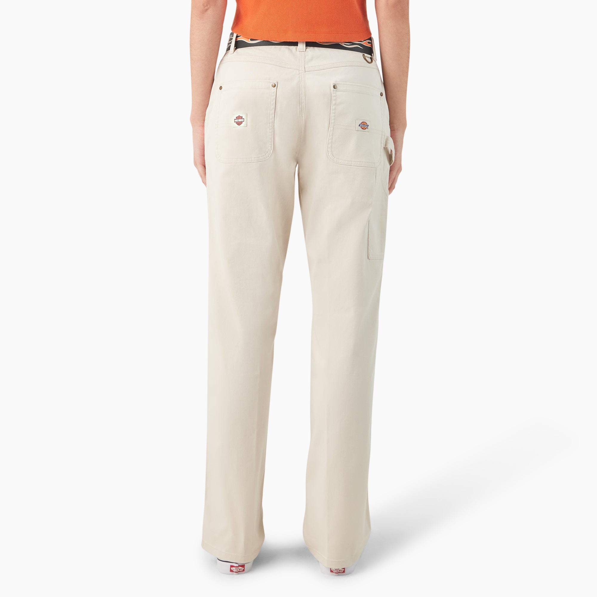 Dickies x Harley-Davidson Women's Carpenter Pants with Belt - 图片 2