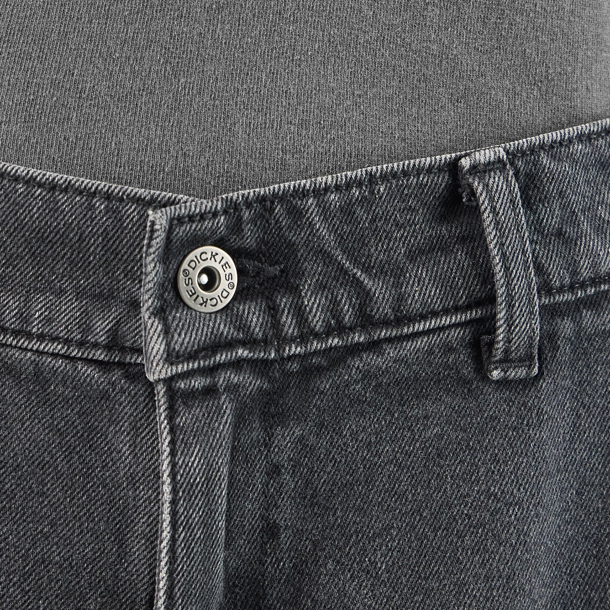 Women's Loose Fit Double Knee Jeans - 图片 9