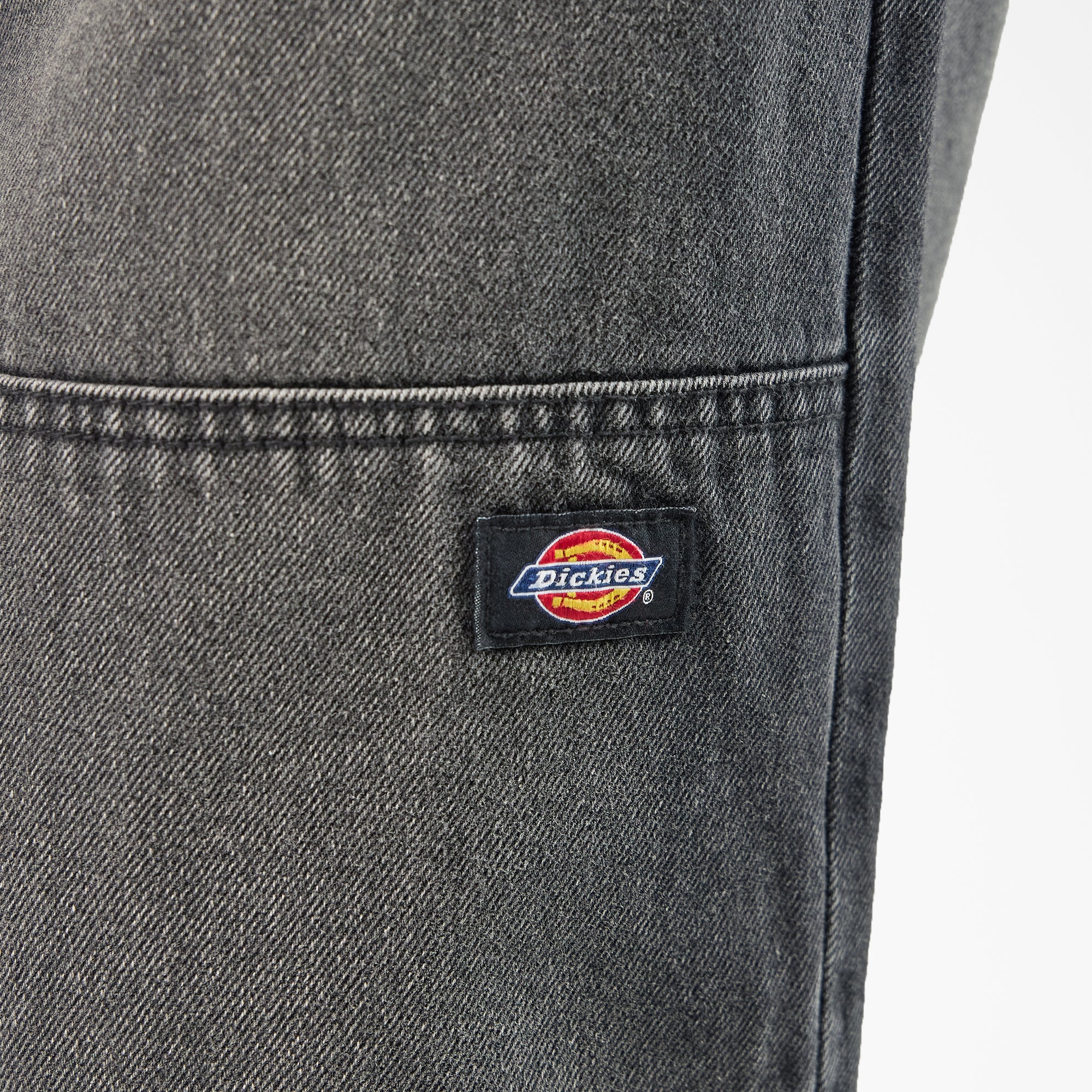 Women's Loose Fit Double Knee Jeans - 图片 7