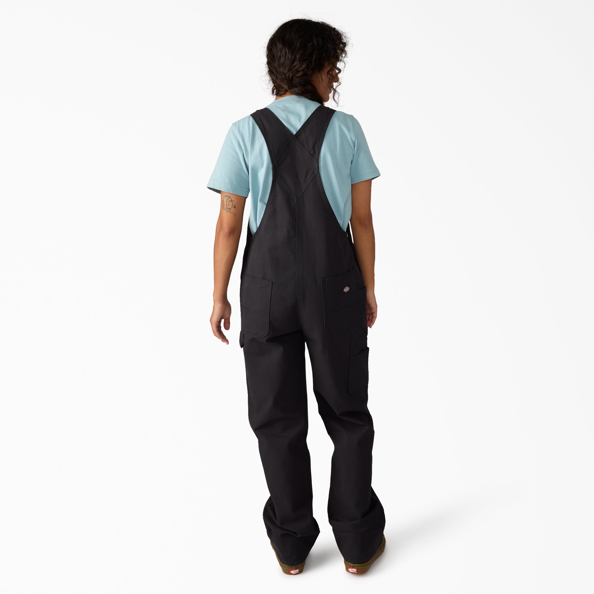 Women's Relaxed Fit Bib Overalls - 图片 2