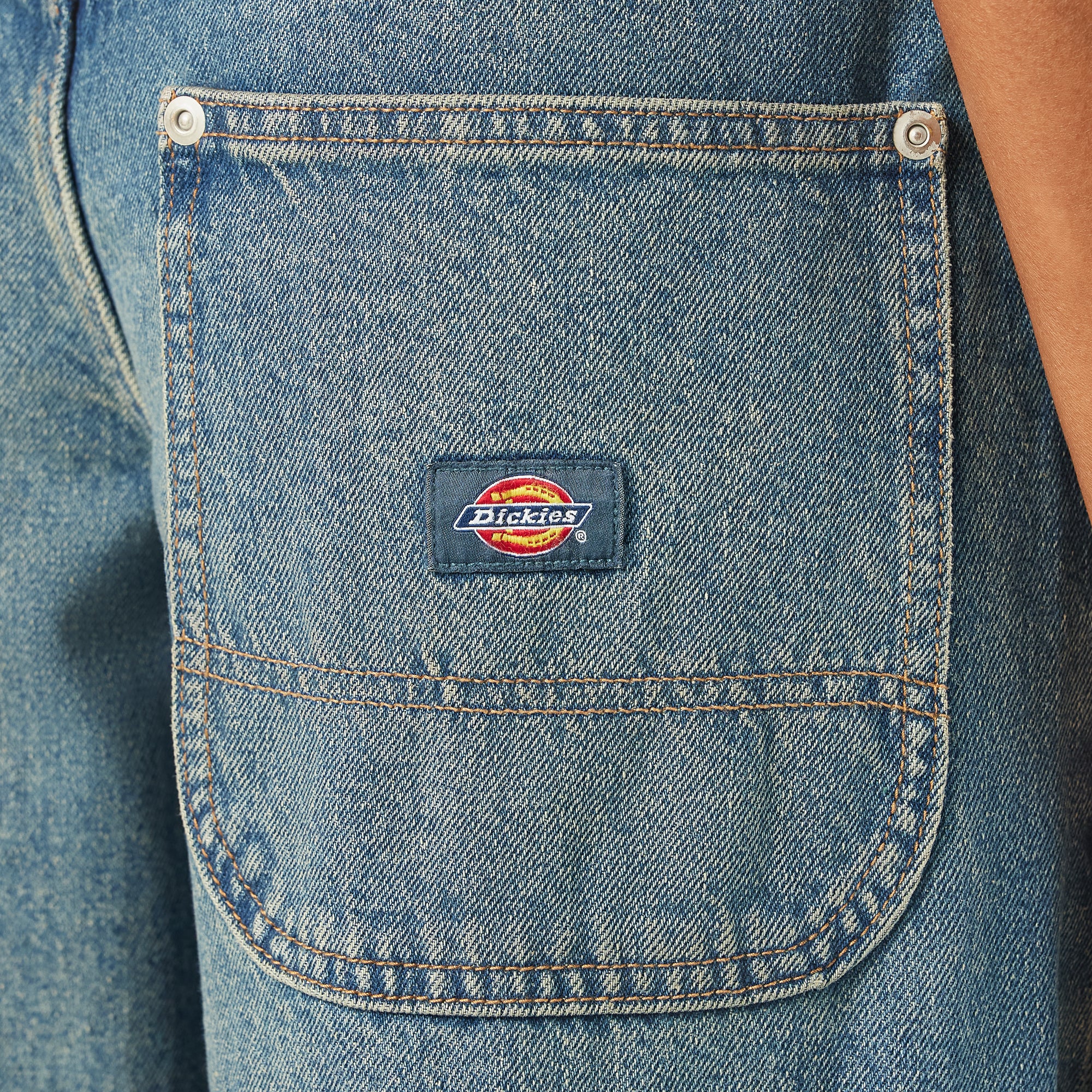 Women's Mechanic Loose Fit Jeans - 图片 6