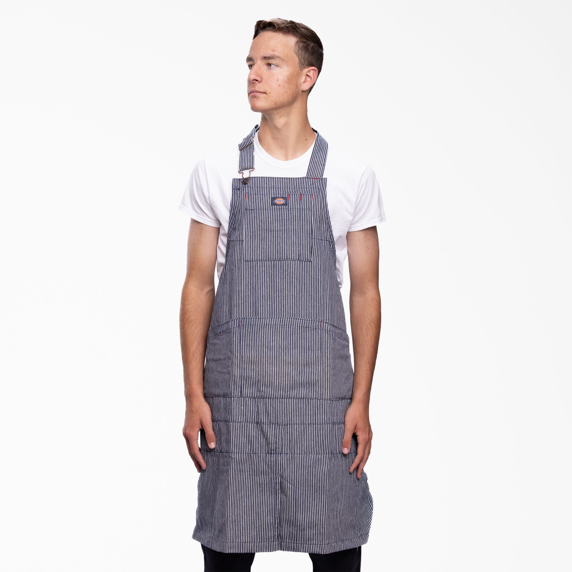 Hickory Stripe Canvas Work Apron - 图片 2