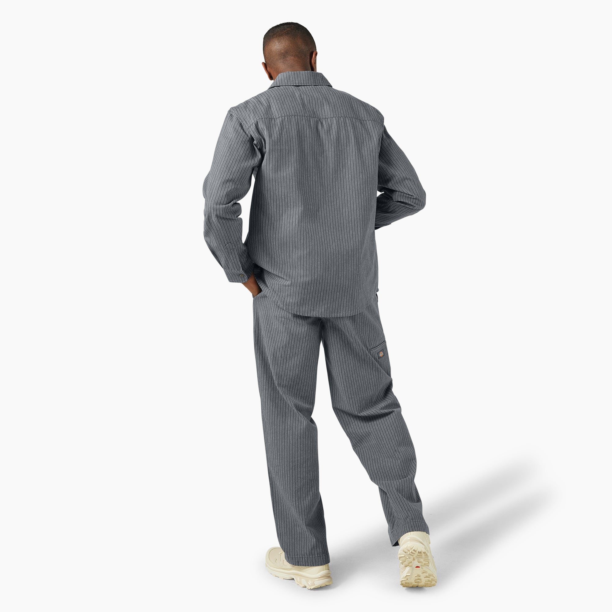 Lima Pinstripe Button-Up Shirt - 图片 5