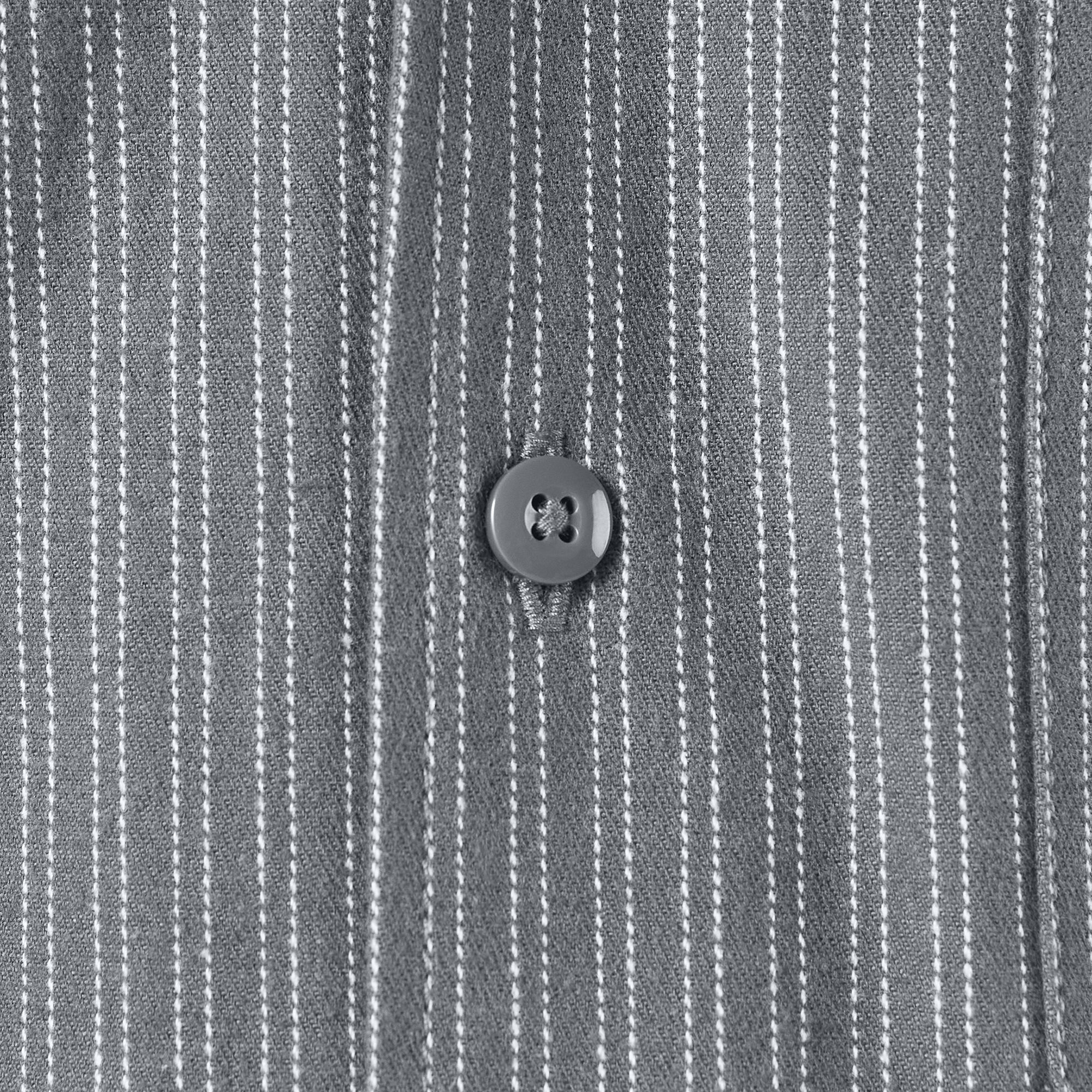 Lima Pinstripe Button-Up Shirt - 图片 7