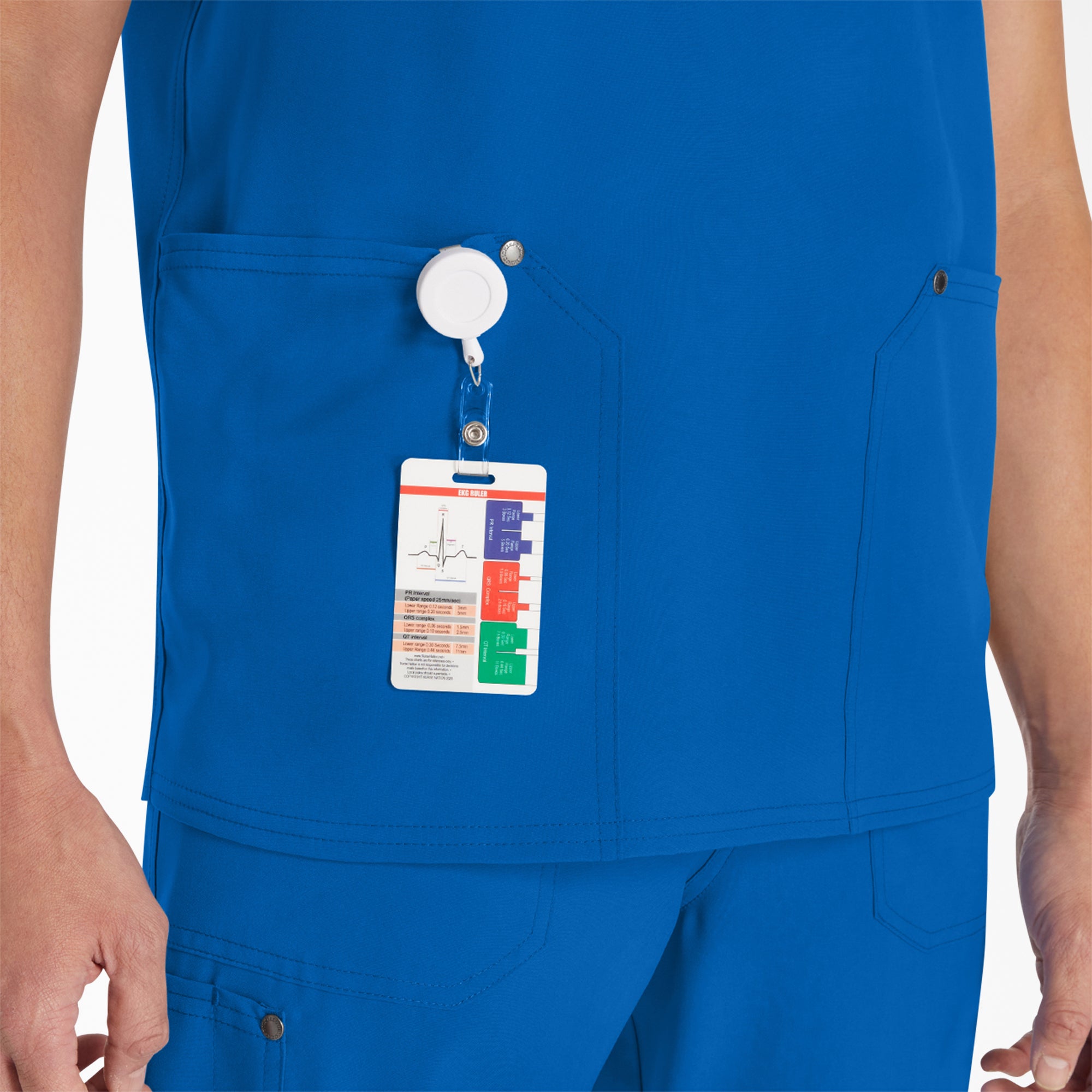 Men's EDS NXT V-Neck Scrub Top - 图片 7