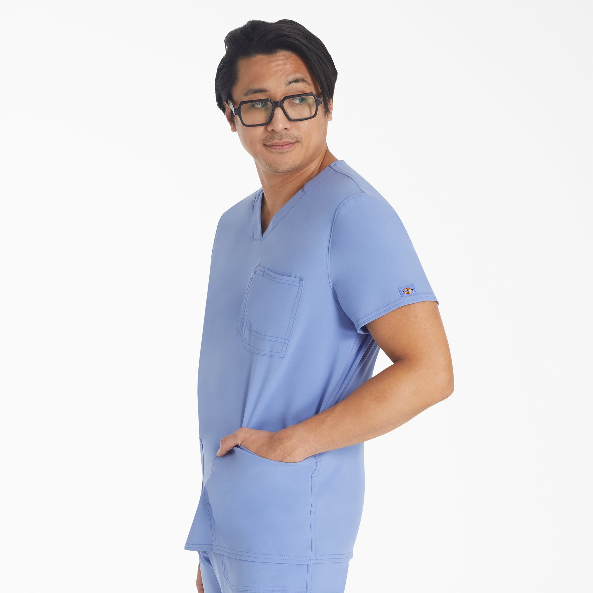 Men's EDS NXT V-Neck Scrub Top - 图片 3