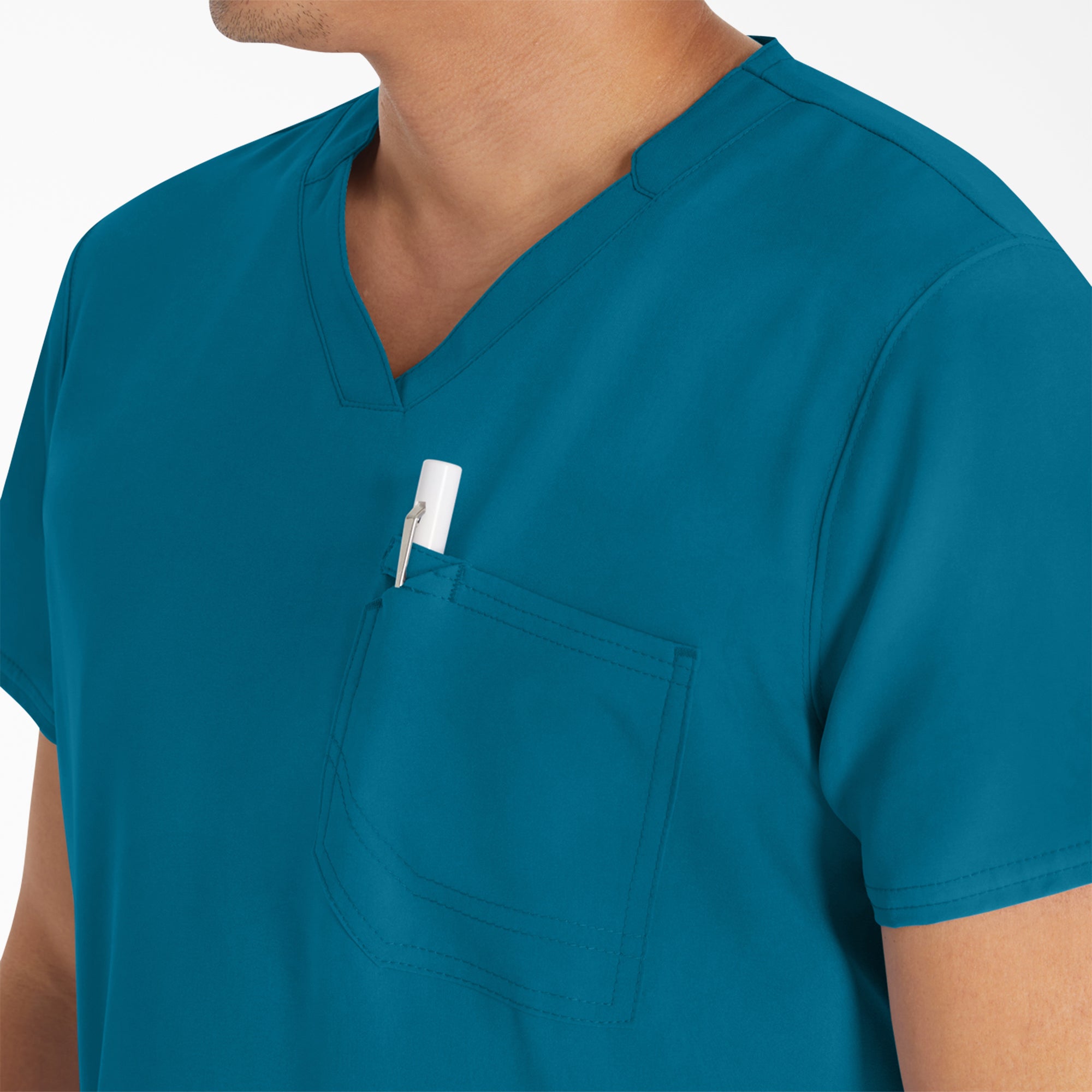 Men's EDS NXT V-Neck Scrub Top - 图片 6