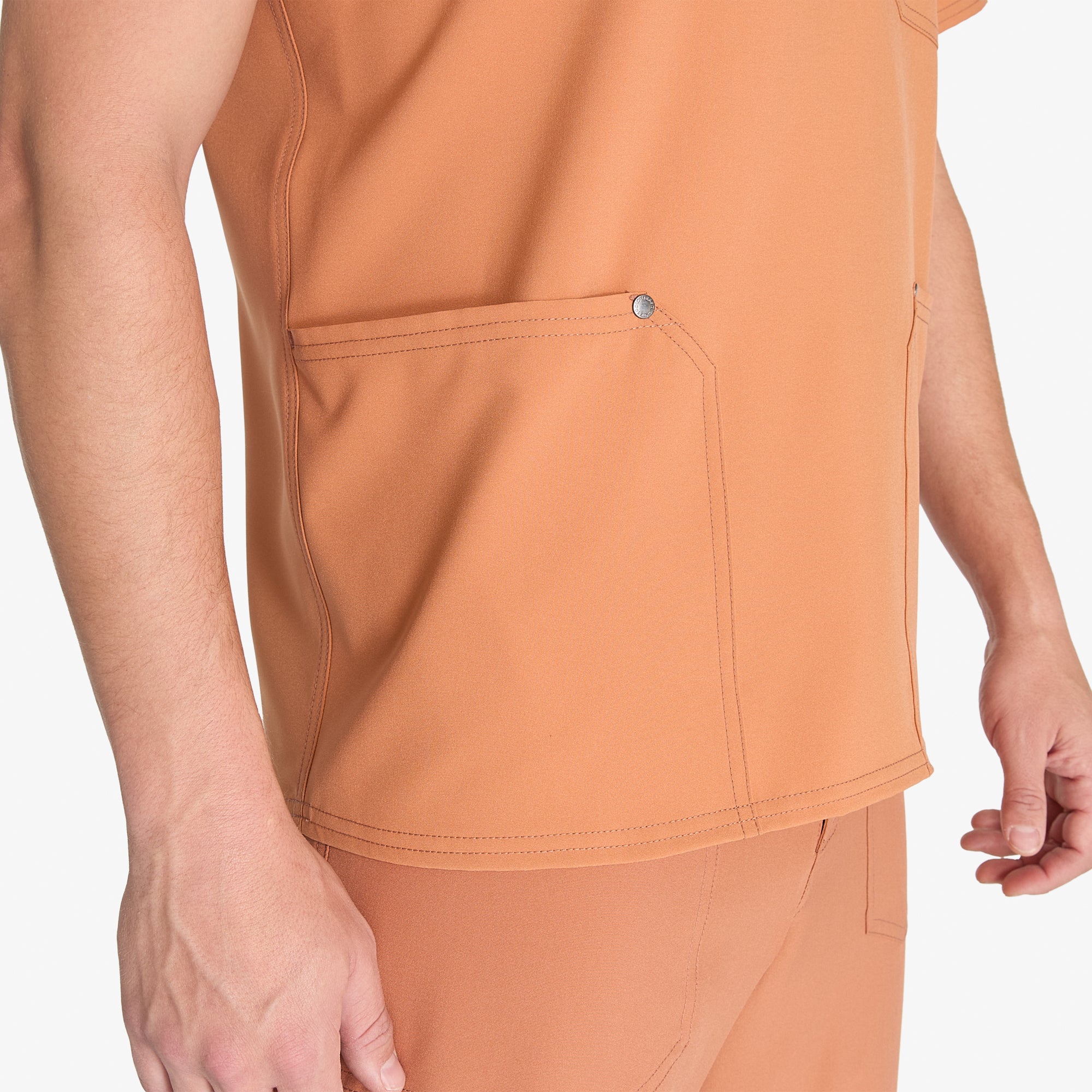 Men's EDS NXT V-Neck Scrub Top - 图片 6