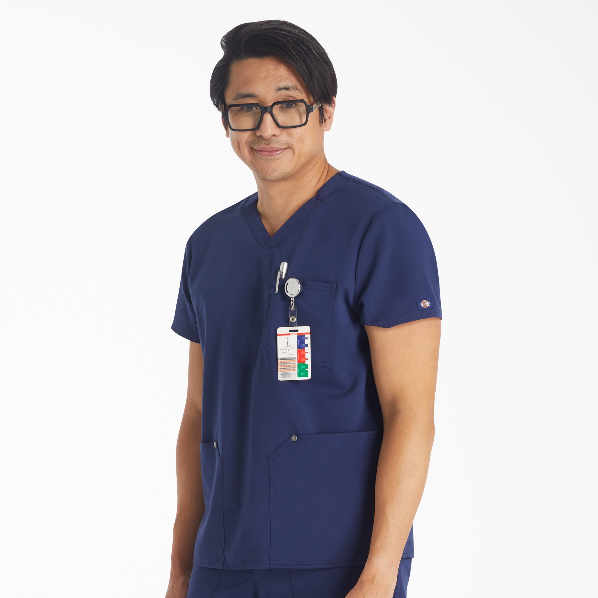 Men's EDS NXT V-Neck Scrub Top - 图片 3