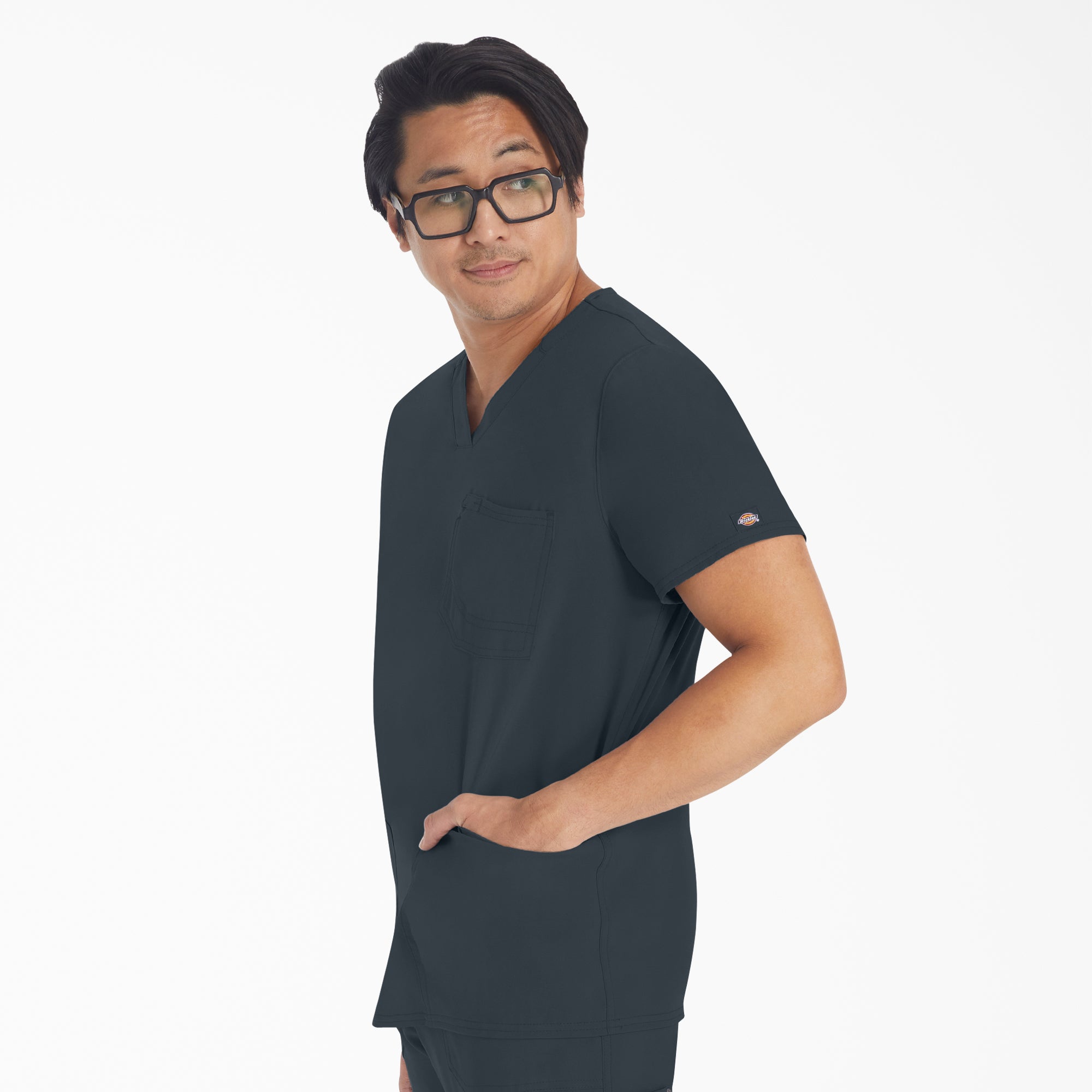 Men's EDS NXT V-Neck Scrub Top - 图片 3