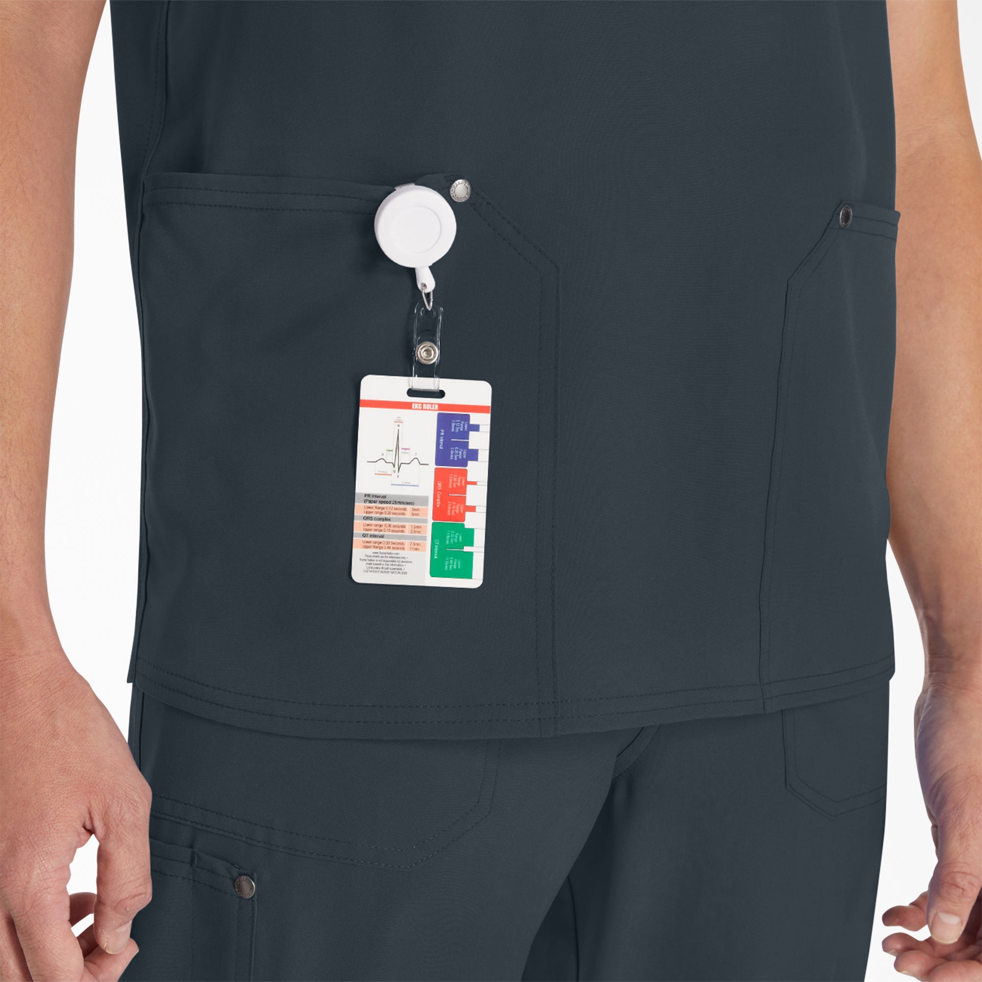 Men's EDS NXT V-Neck Scrub Top - 图片 7