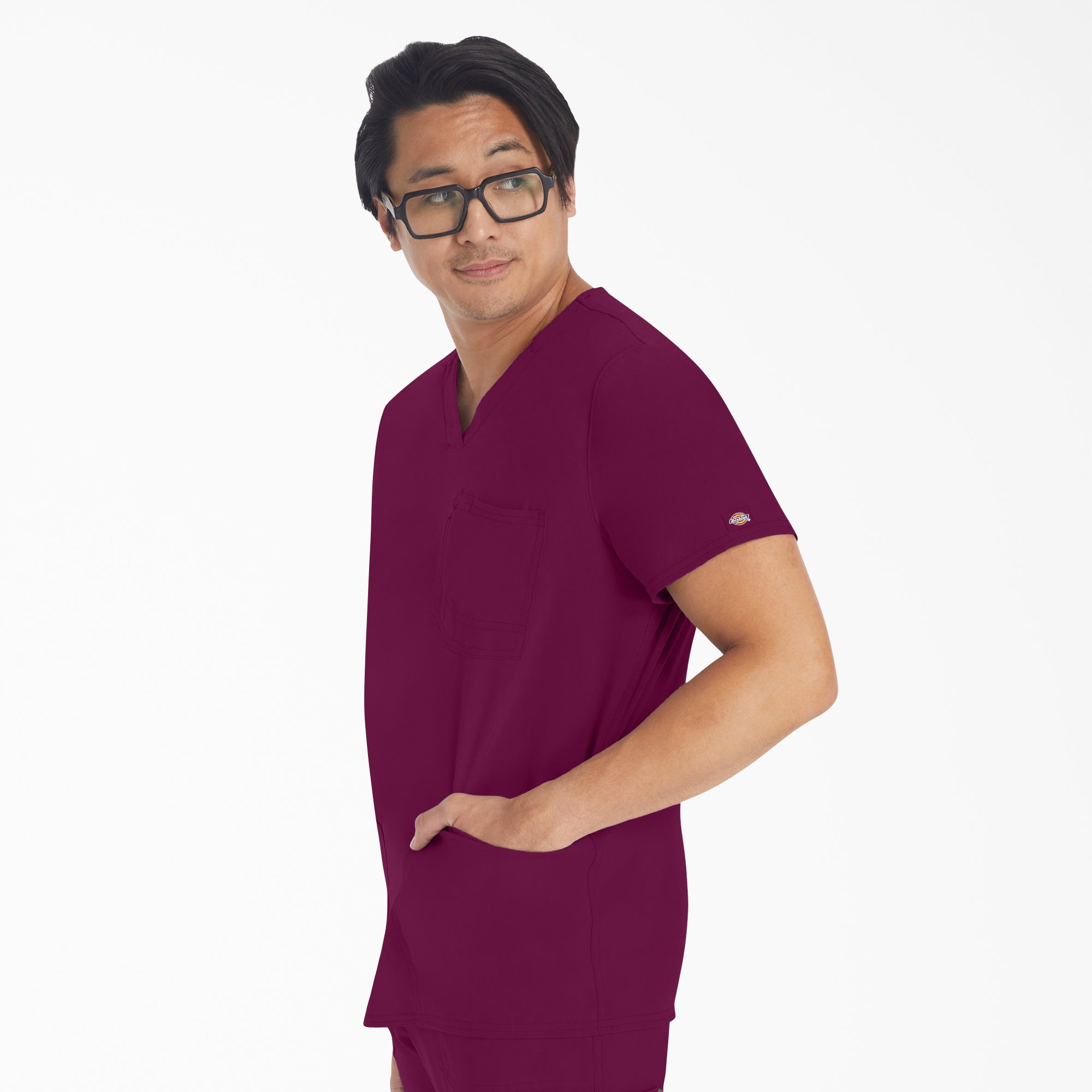 Men's EDS NXT V-Neck Scrub Top - 图片 3