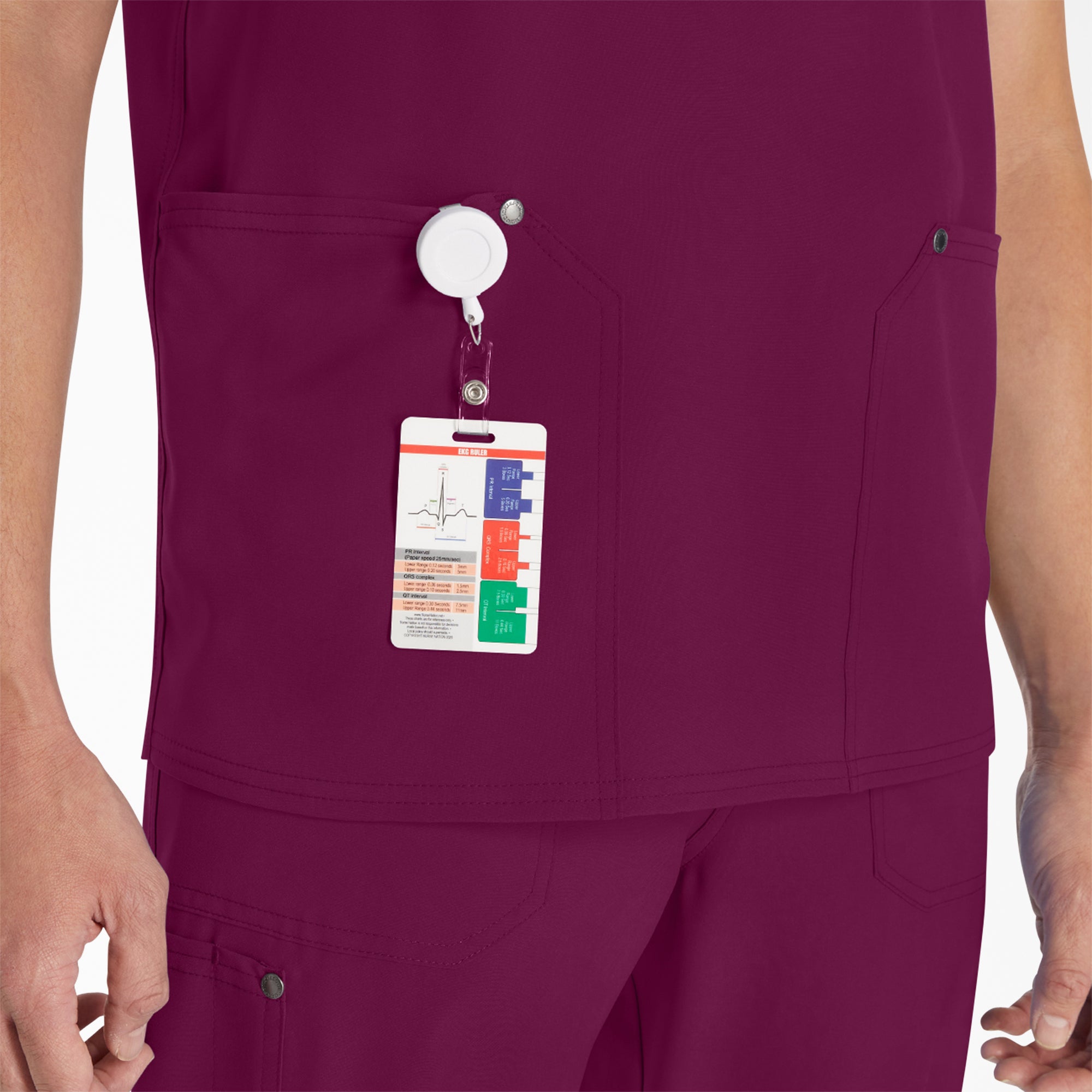 Men's EDS NXT V-Neck Scrub Top - 图片 7