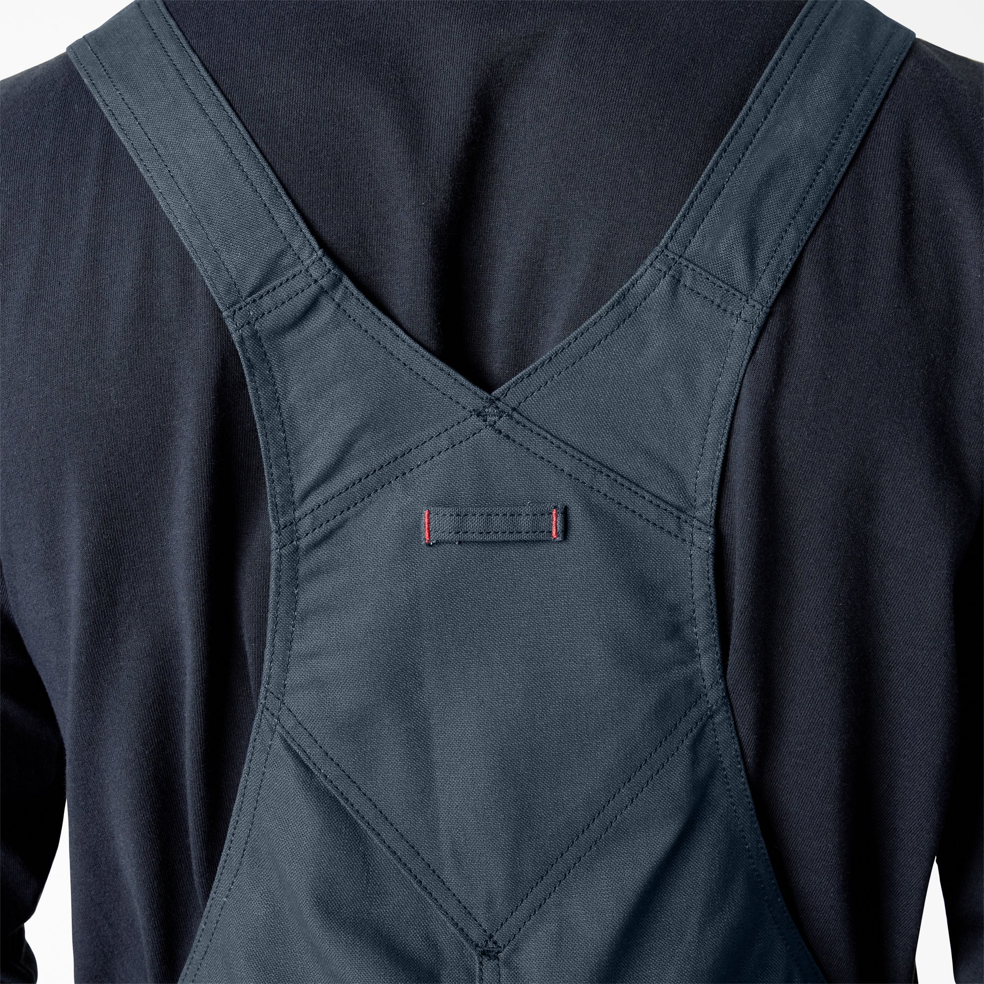 Waxed Canvas Double Front Bib Overalls - 图片 9