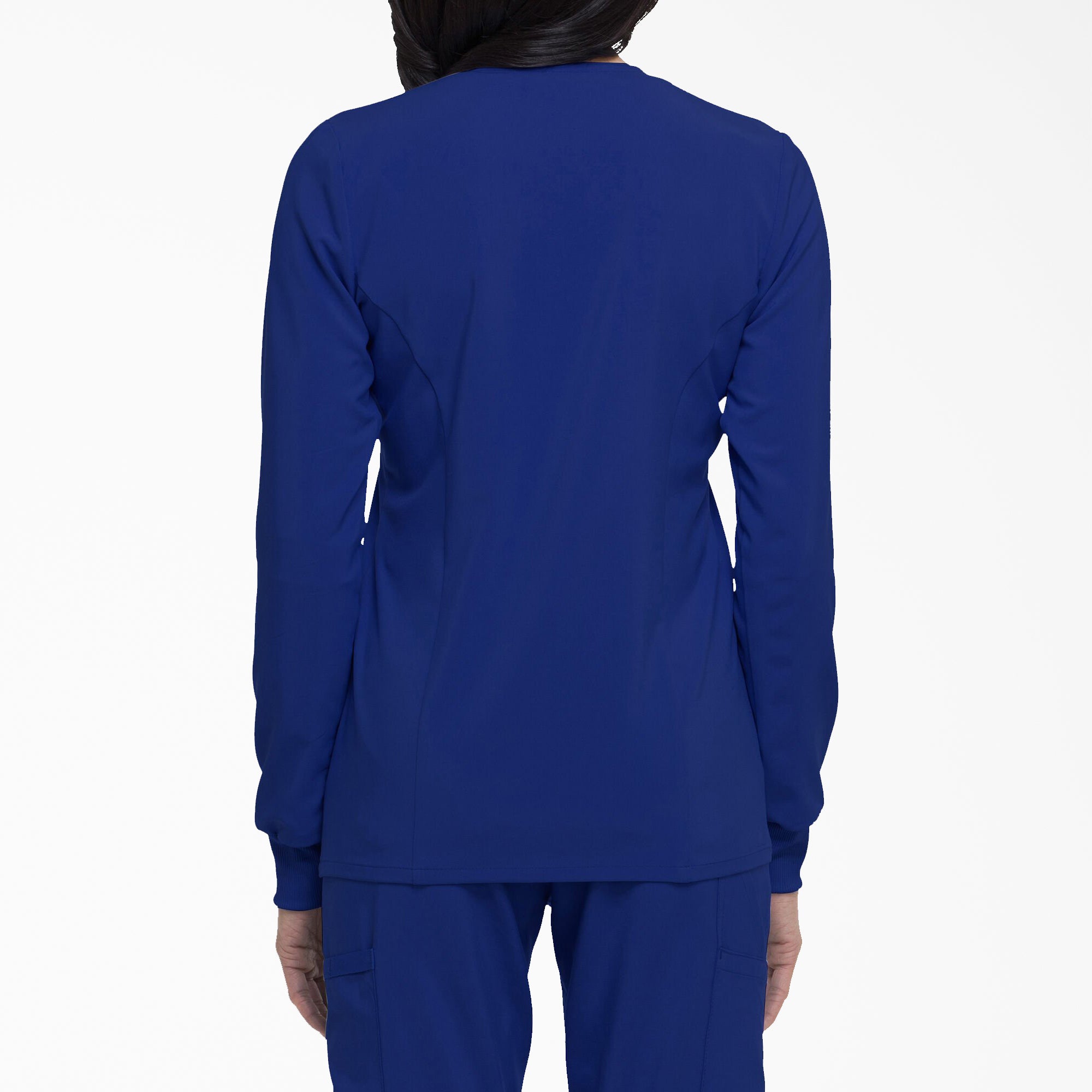 Women's EDS Essentials Snap Front Scrub Jacket - 图片 2