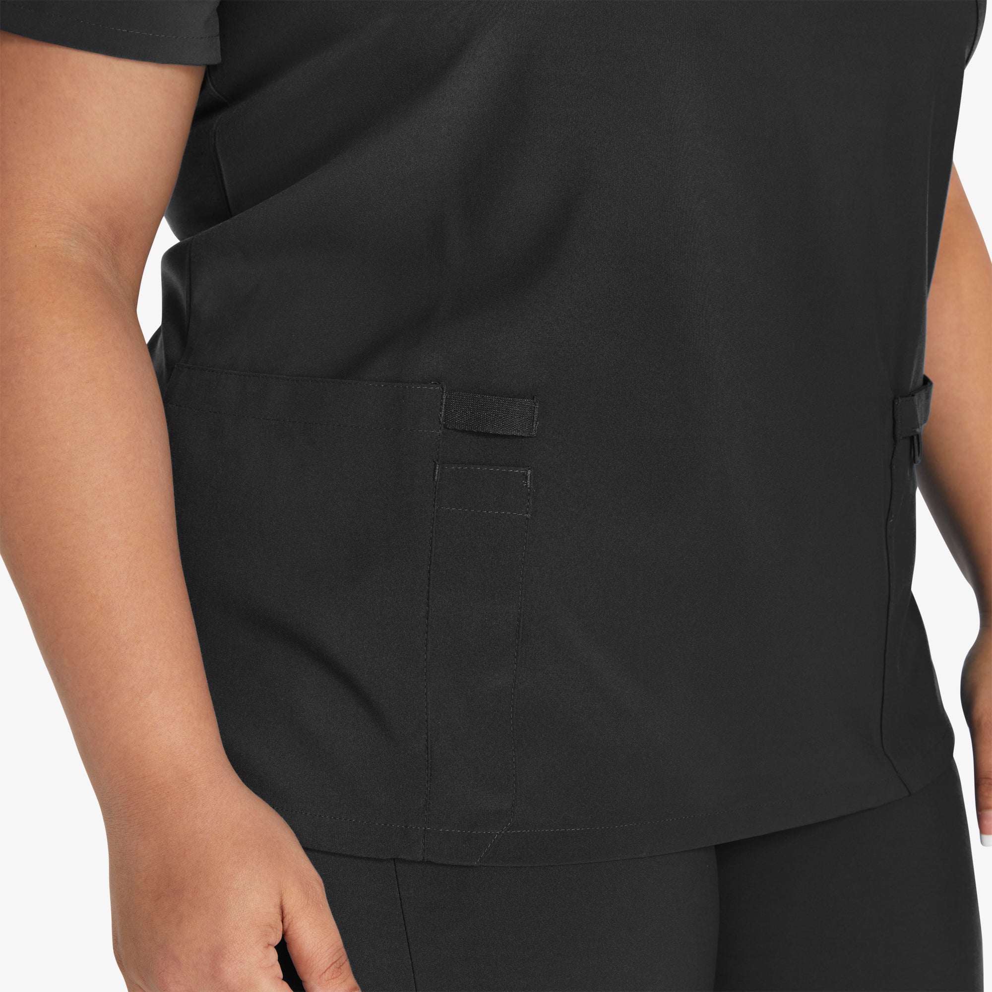 Women's EDS Essentials Mock Wrap Scrub Top - 图片 5