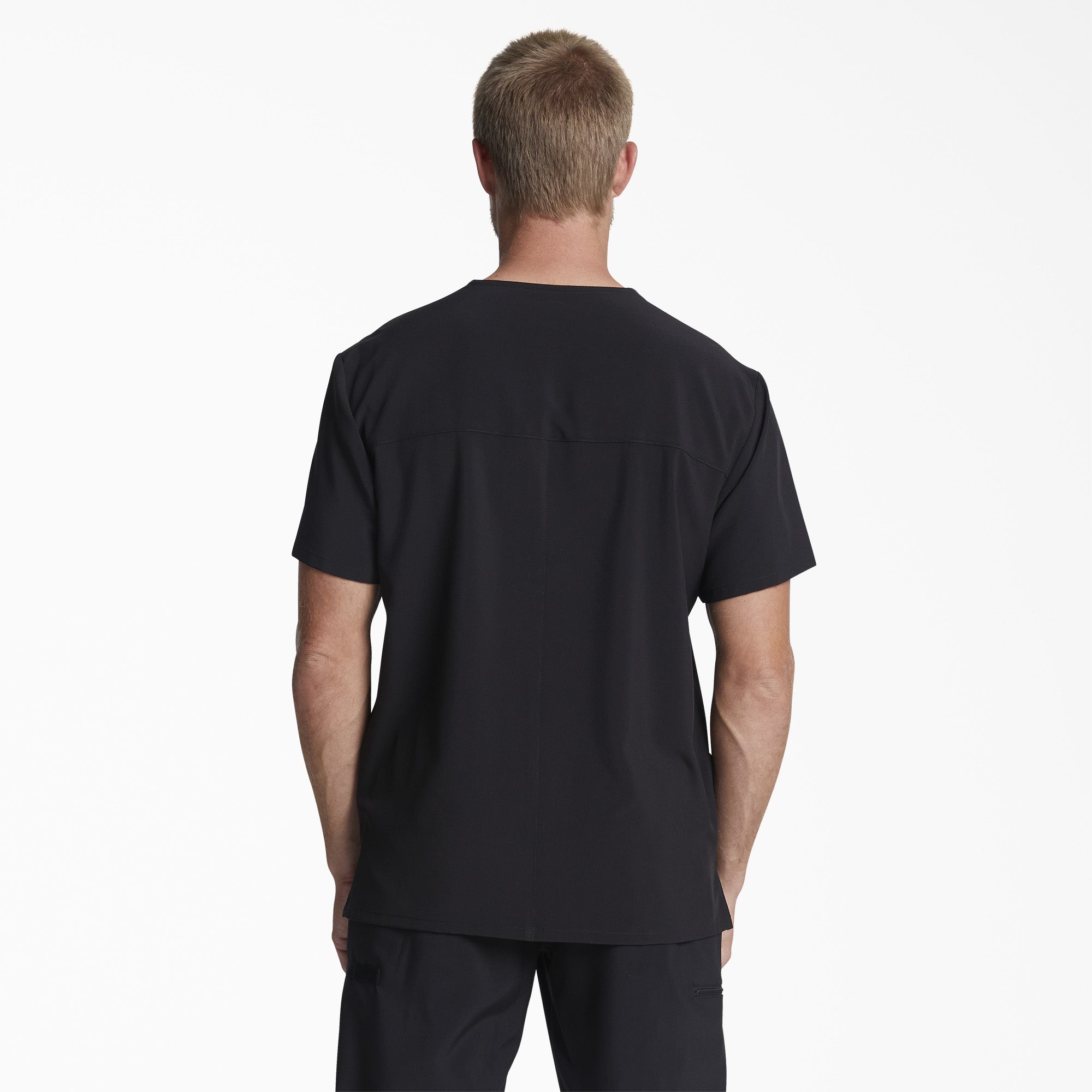 Men's EDS Essentials V-Neck Scrub Top - 图片 2