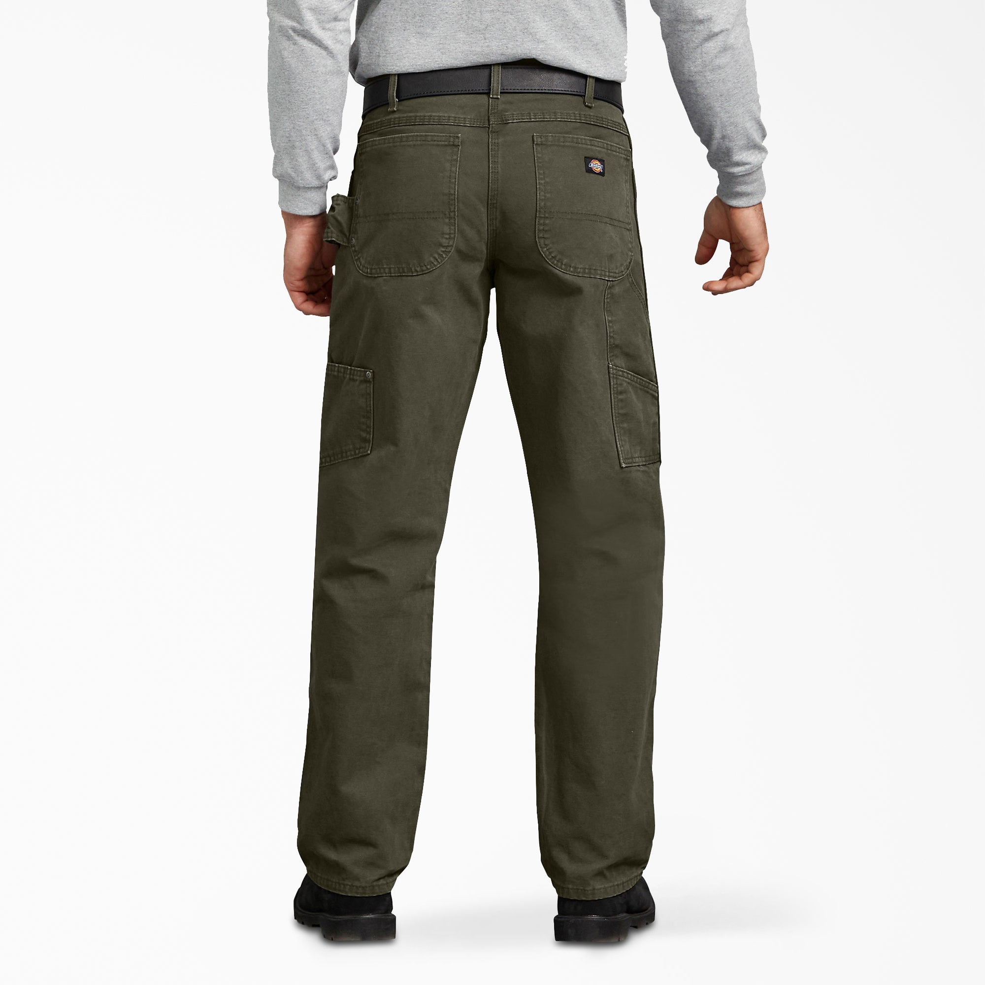 Relaxed Fit Sanded Duck Carpenter Pants - 图片 2
