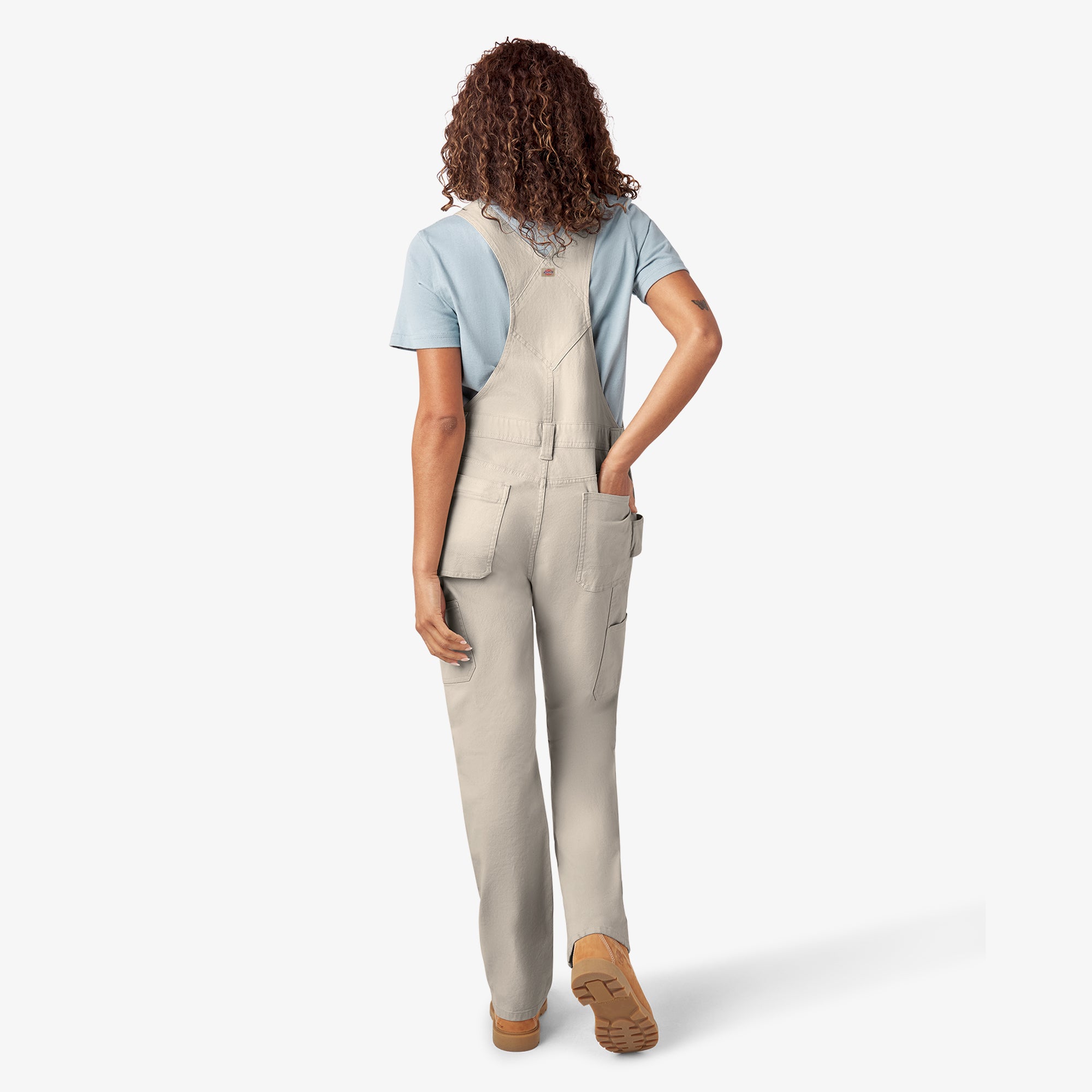 Women's Double Front Bib Overalls - 图片 17