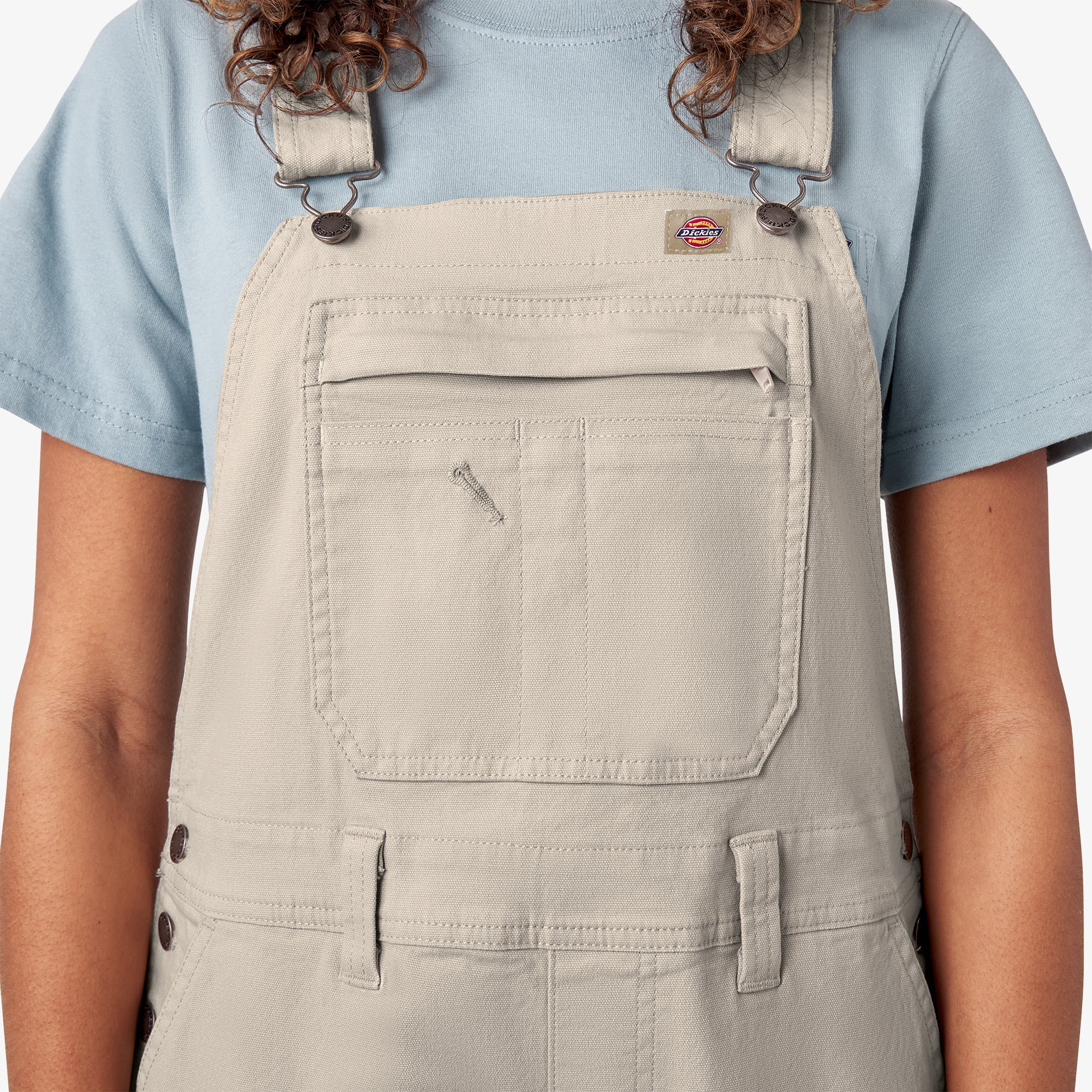 Women's Double Front Bib Overalls - 图片 18