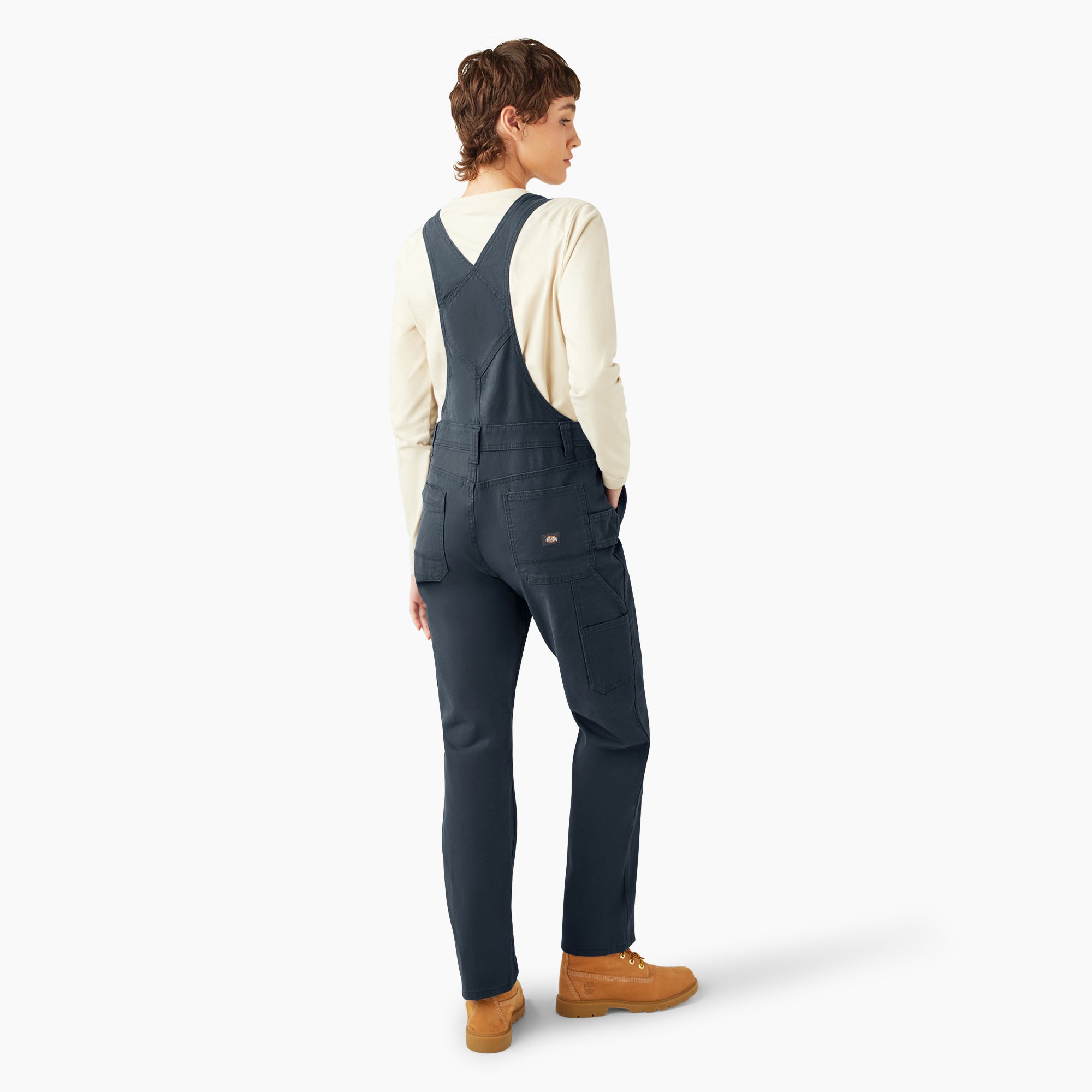 Women's Double Front Bib Overalls - 图片 6