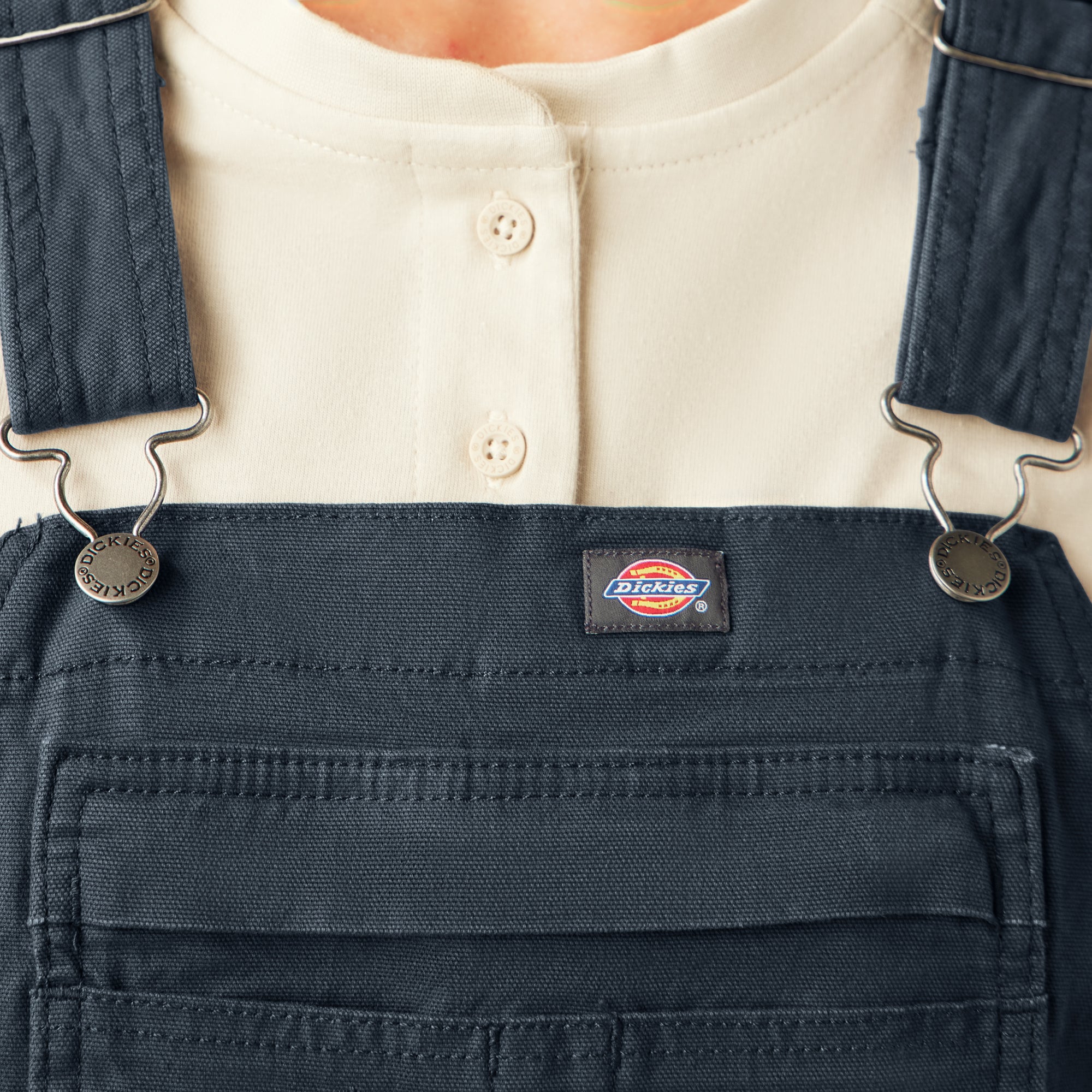 Women's Double Front Bib Overalls - 图片 7