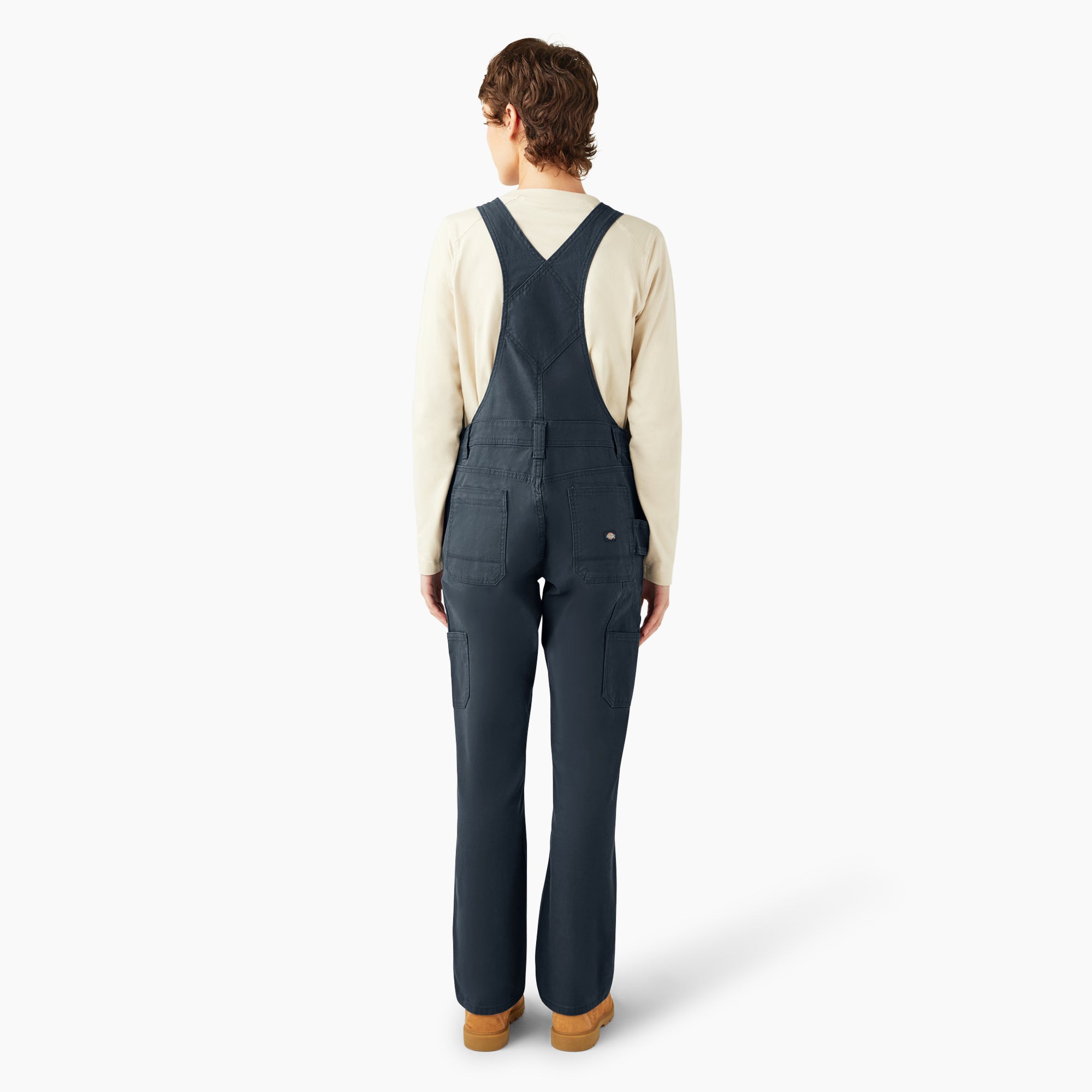 Women's Double Front Bib Overalls - 图片 2