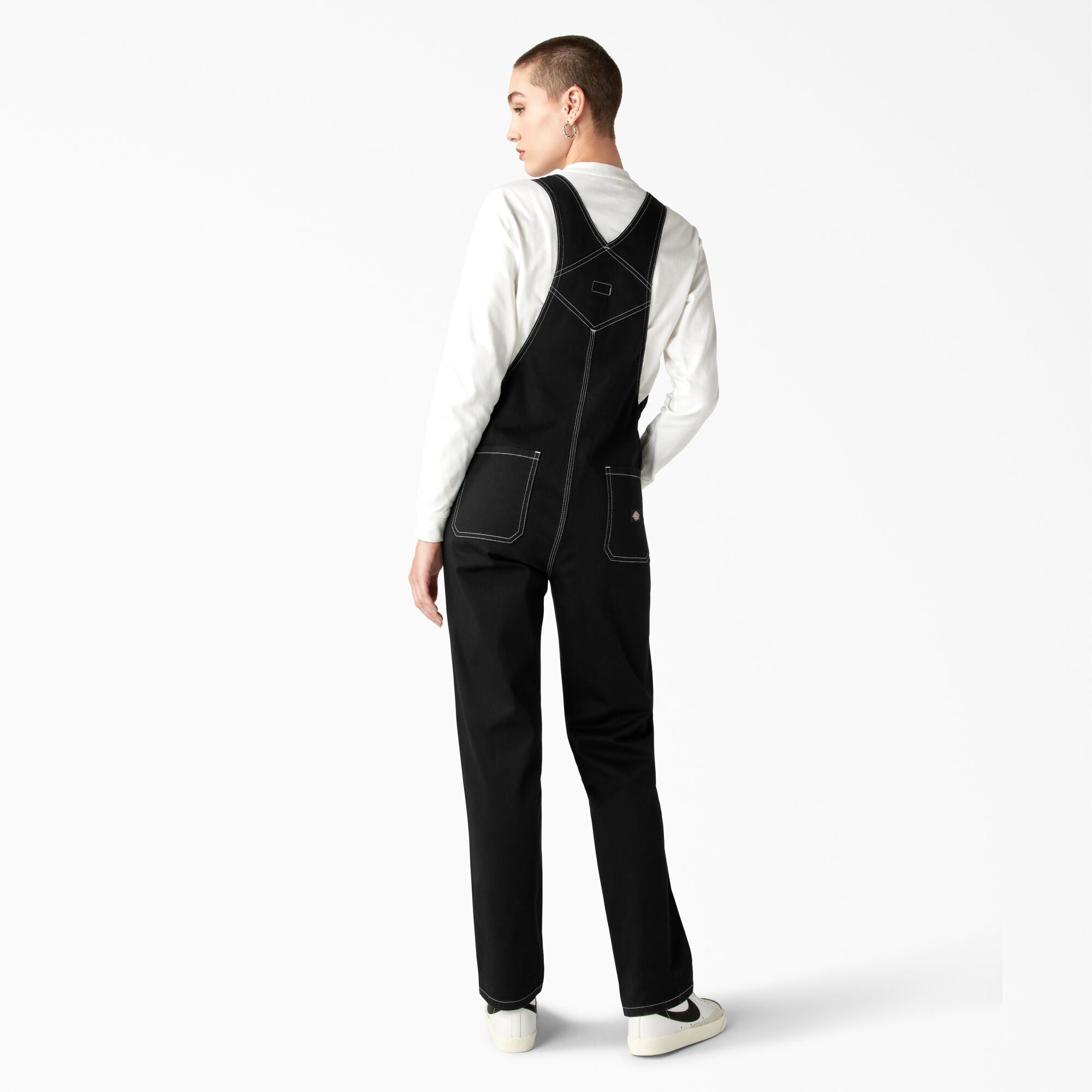 Women's Regular Fit Bib Overalls - 图片 2