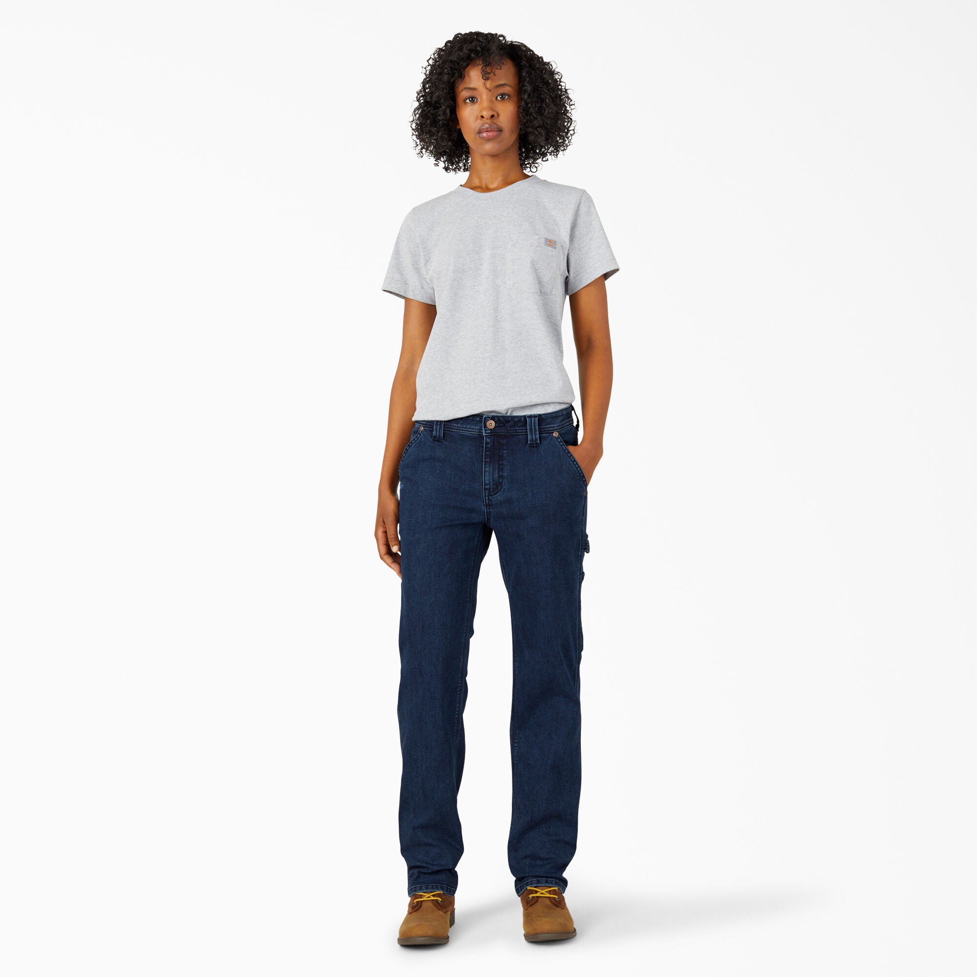 Women's FLEX Relaxed Fit Carpenter Jeans - 图片 5