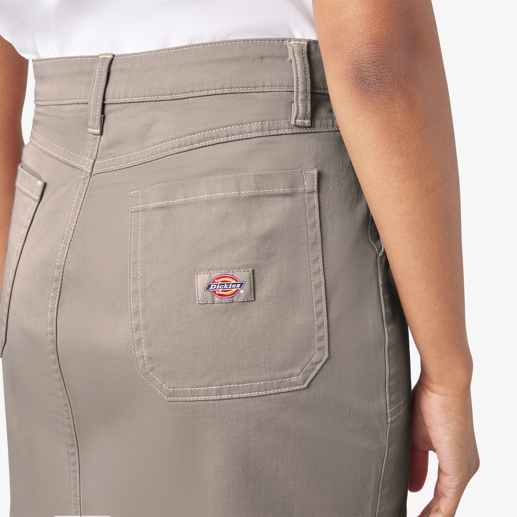 Women's High Waisted Carpenter Skirt - 图片 8