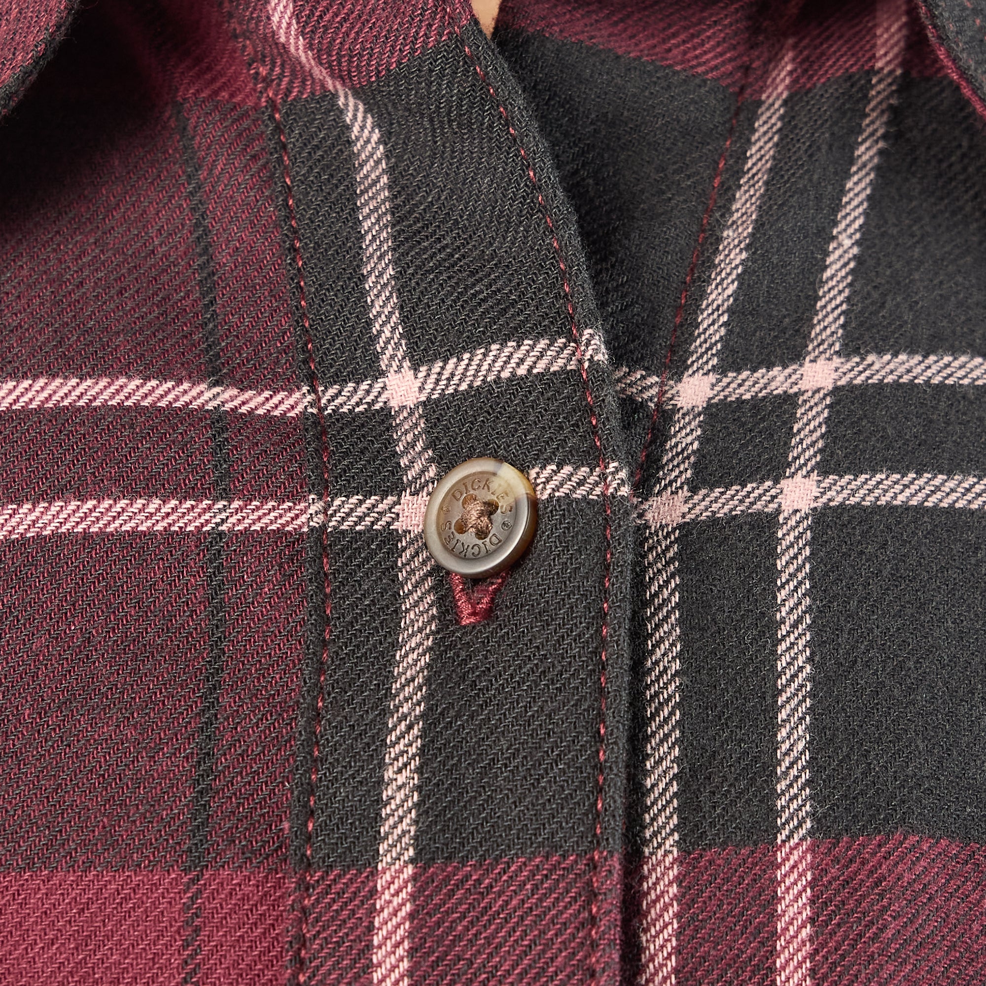 Women's Plaid Flannel Long Sleeve Shirt - 图片 6