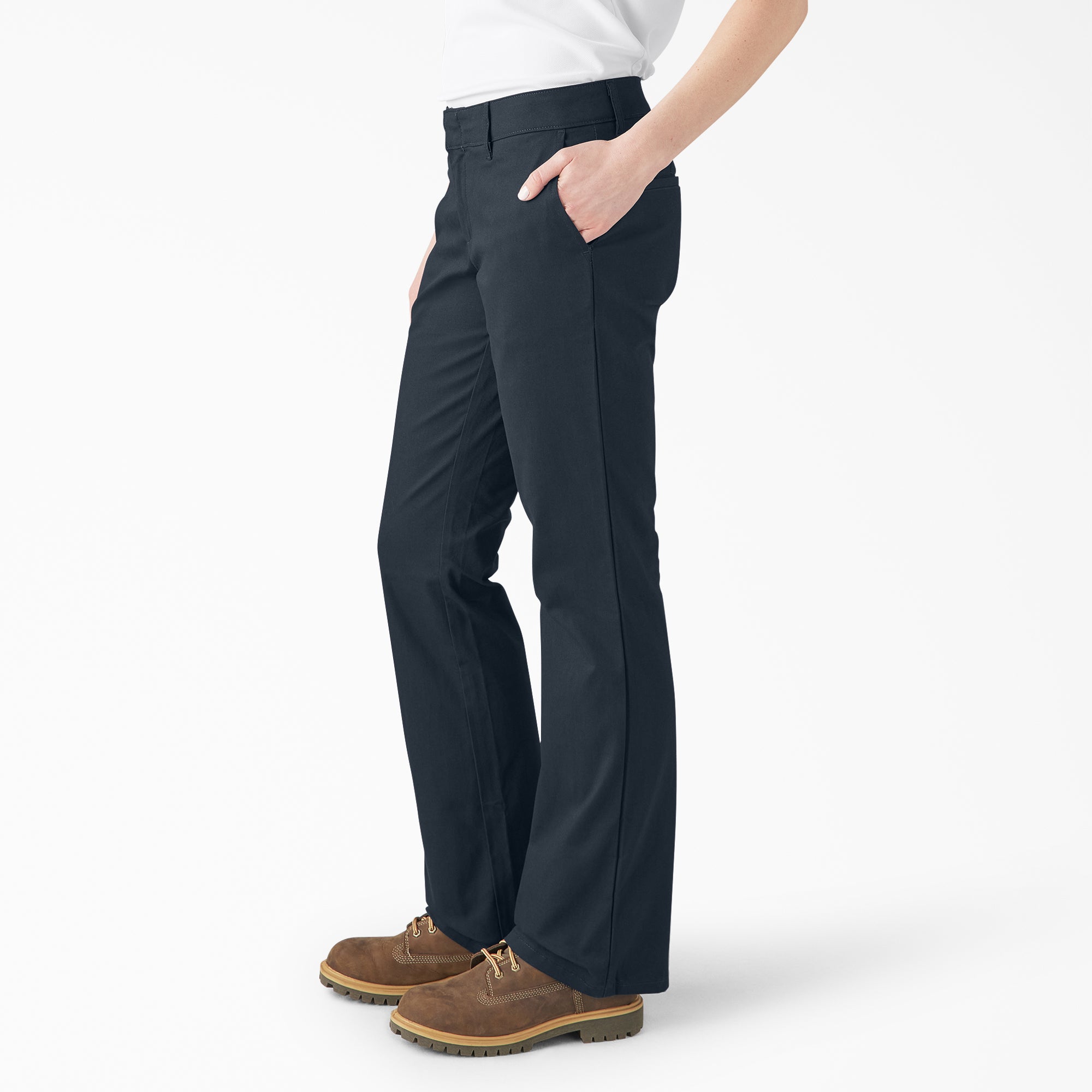 Women's FLEX Slim Fit Bootcut Pants - 图片 3